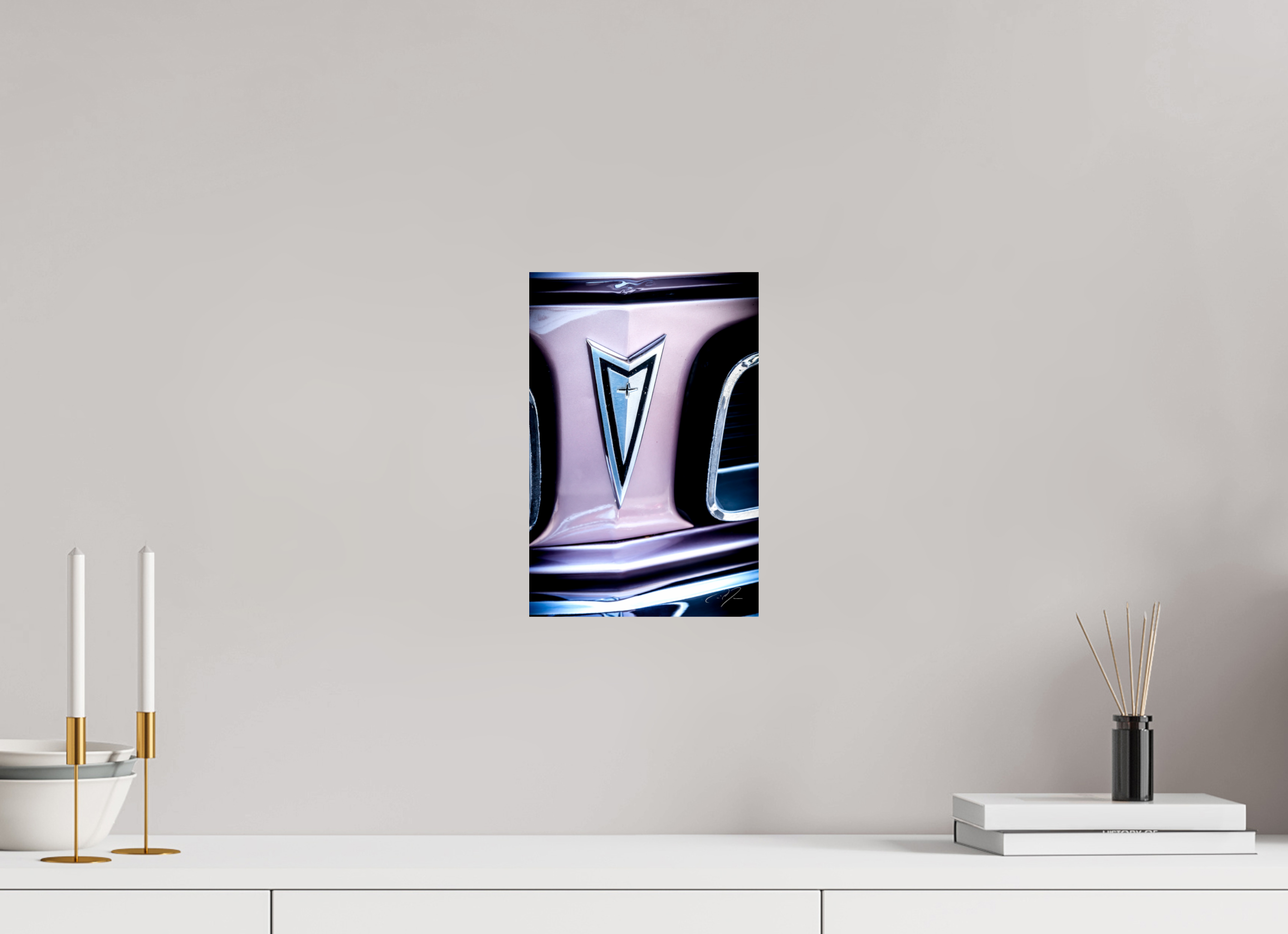 8 x 12″, PHOTO PRINT - FUJIFLEX HIGH GLOSS 1965 PONTIAC GTO