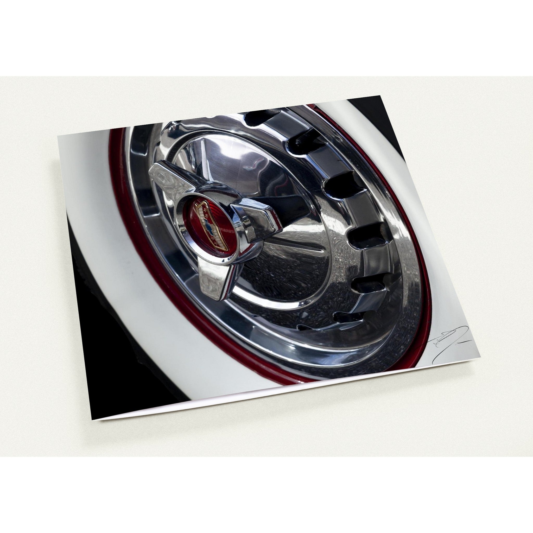 1957 CHEVY BEL AIR, No.9 | Greeting Cards