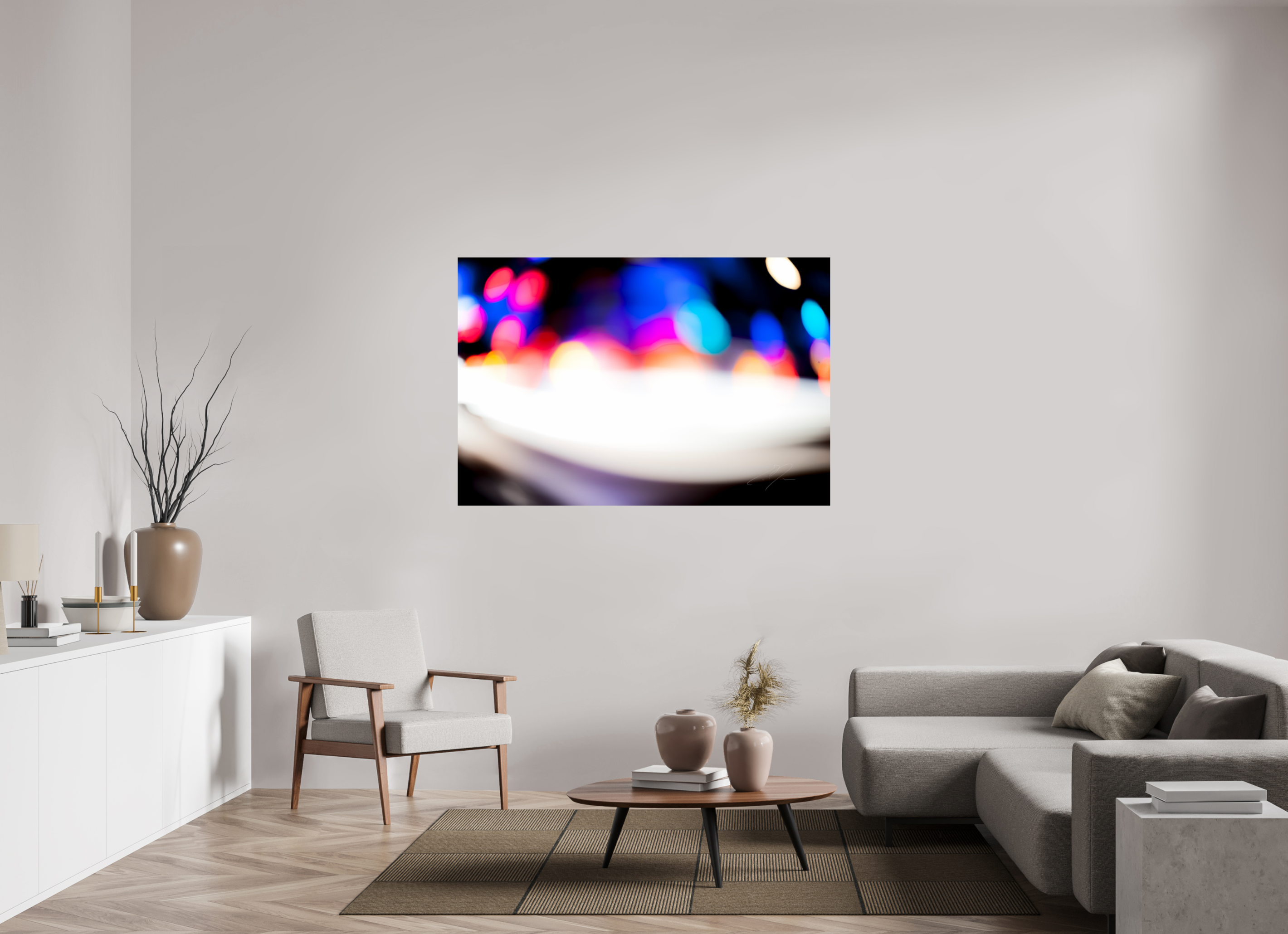 60 x 40″, PHOTO PRINT - FUJIFLEX HIGH GLOSS URBAN ABSTRACT