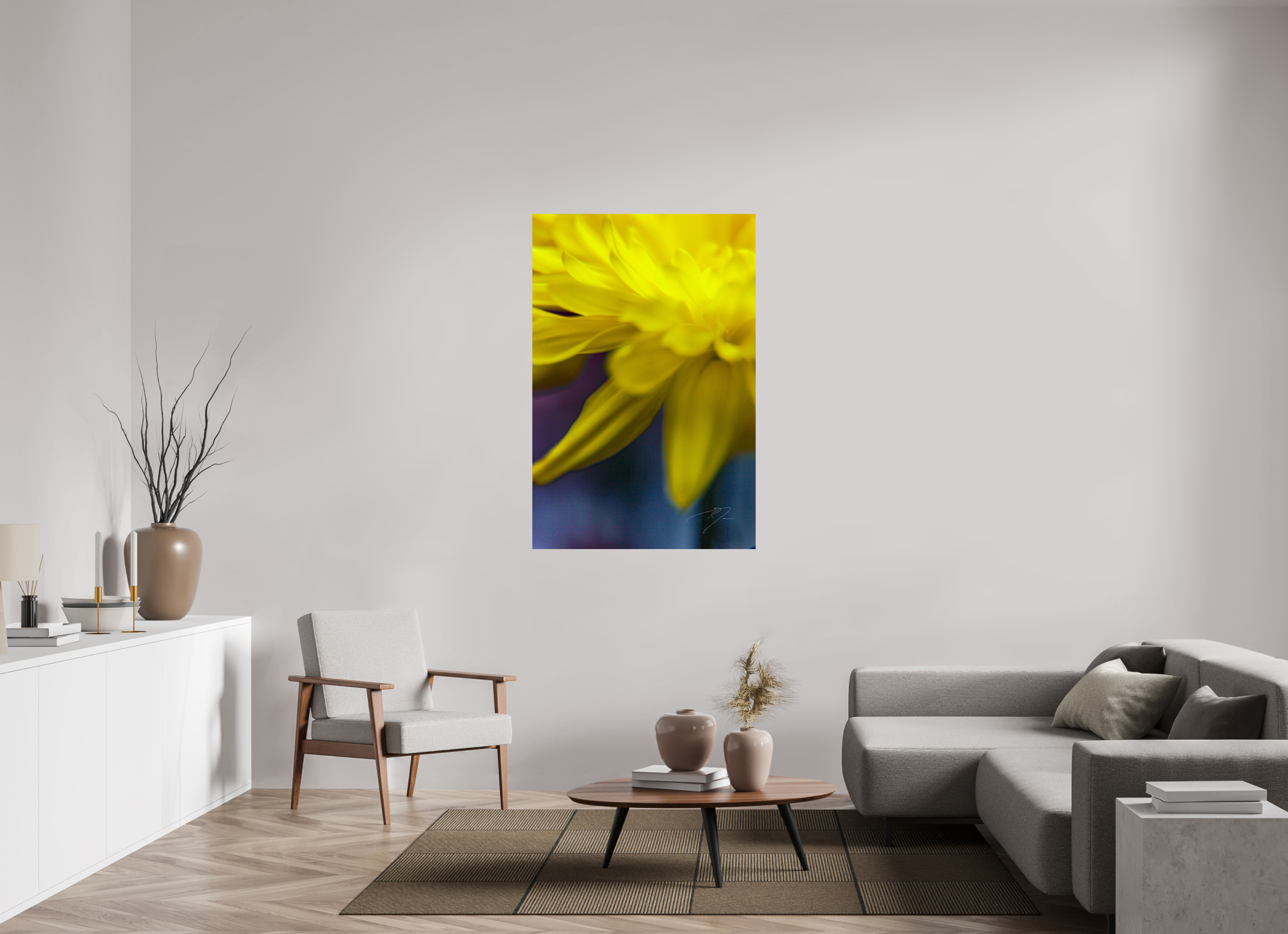 36 x 54″, PHOTO PRINT - FUJIFLEX HIGH GLOSS EDGE OF FALLING