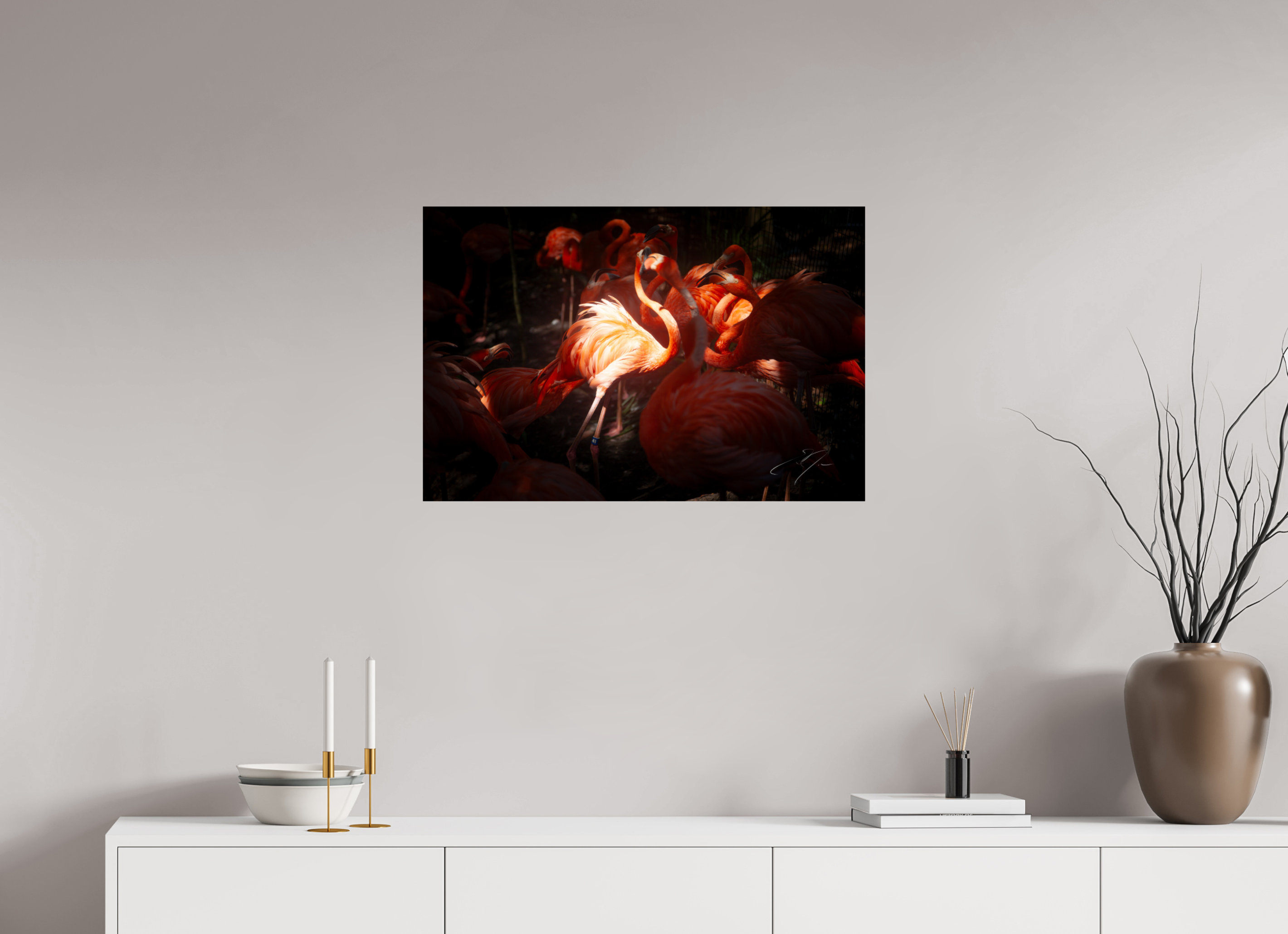 30 x 20″, PHOTO PRINT - FUJIFLEX HIGH GLOSS CENTER OF ATTENTION