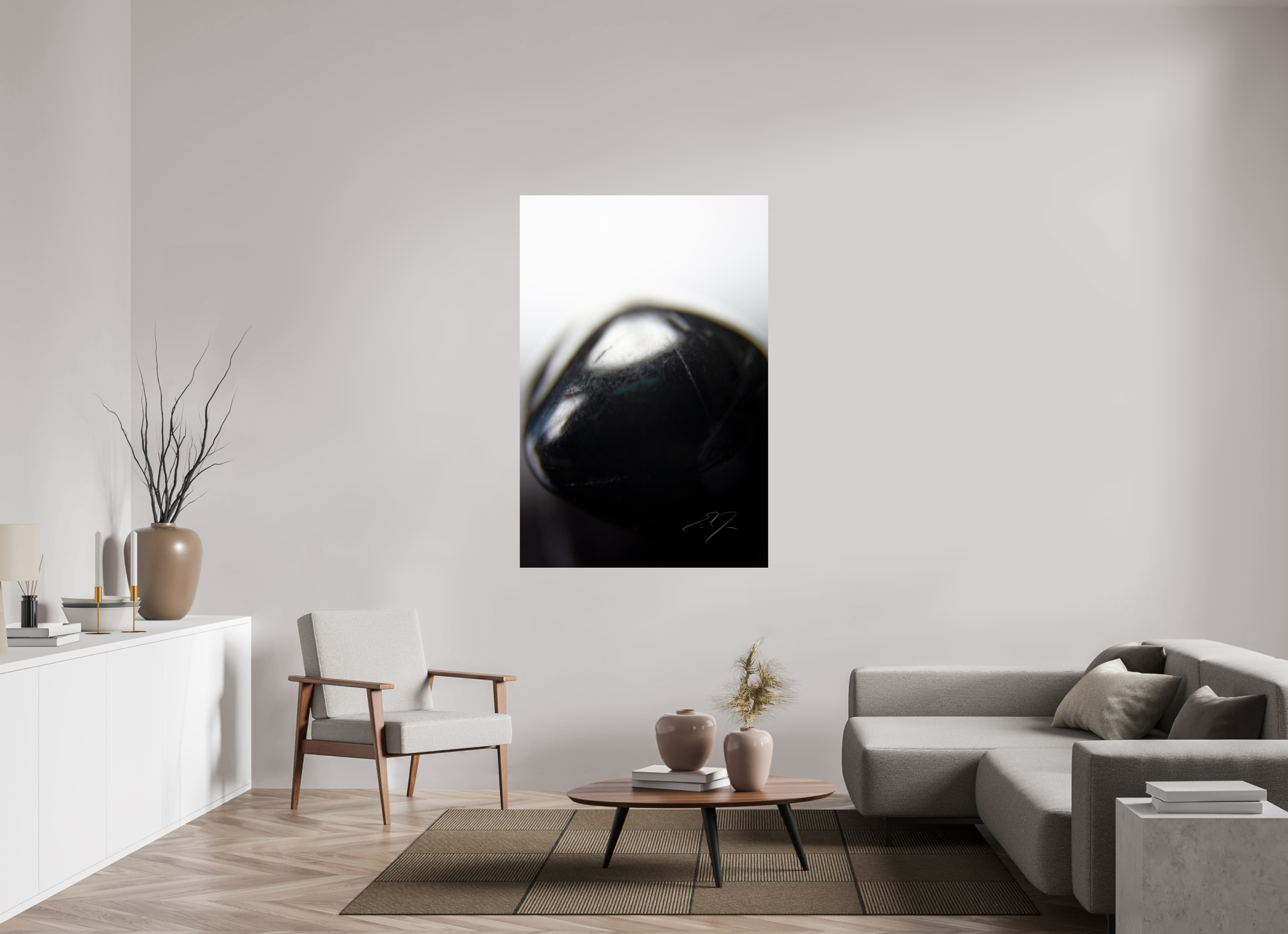 40 x 60″, PHOTO PRINT - FUJIFLEX HIGH GLOSS BLACK STONE