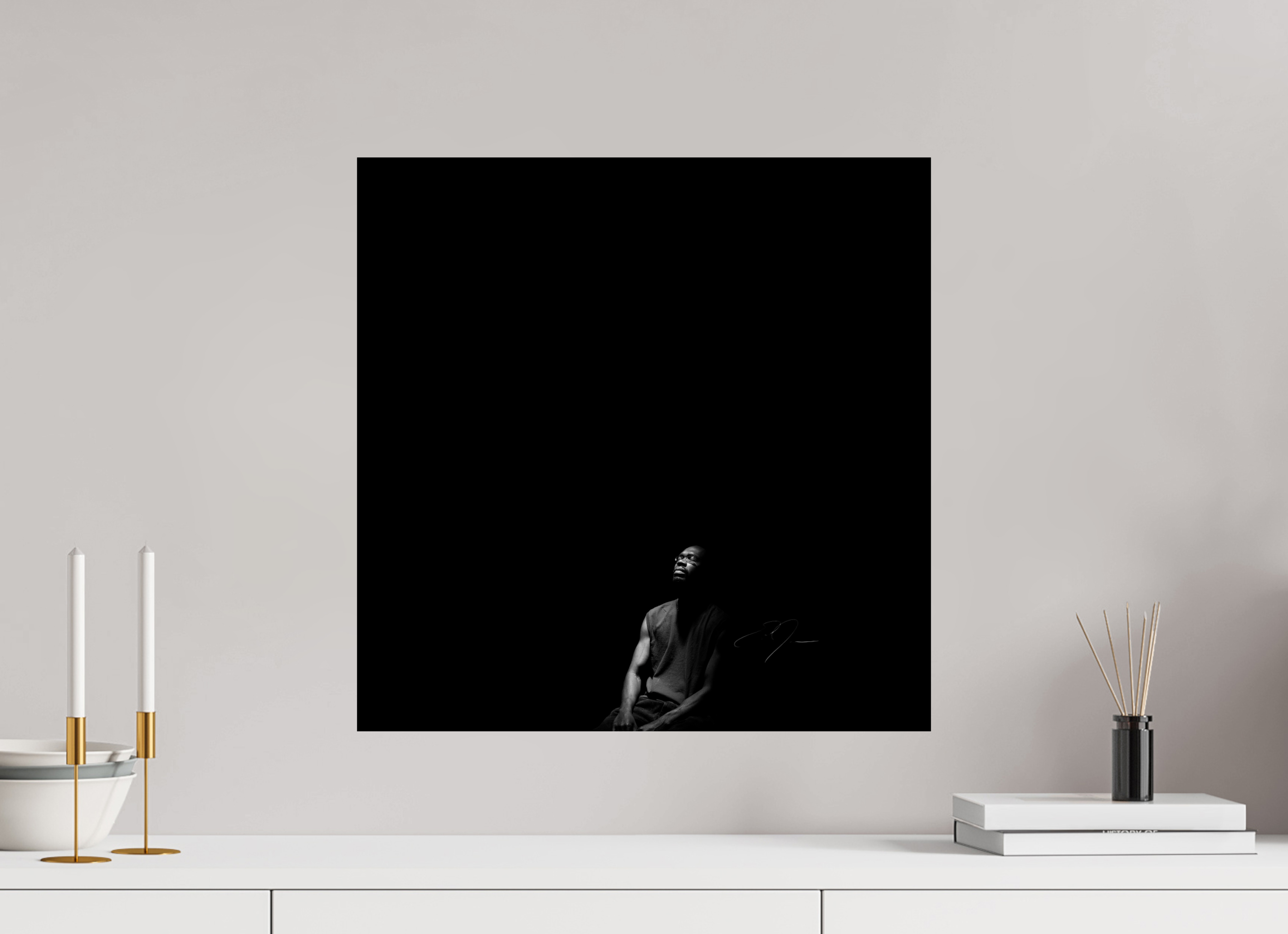 20 x 20″, PHOTO PRINT - FUJIFLEX HIGH GLOSS LISTEN