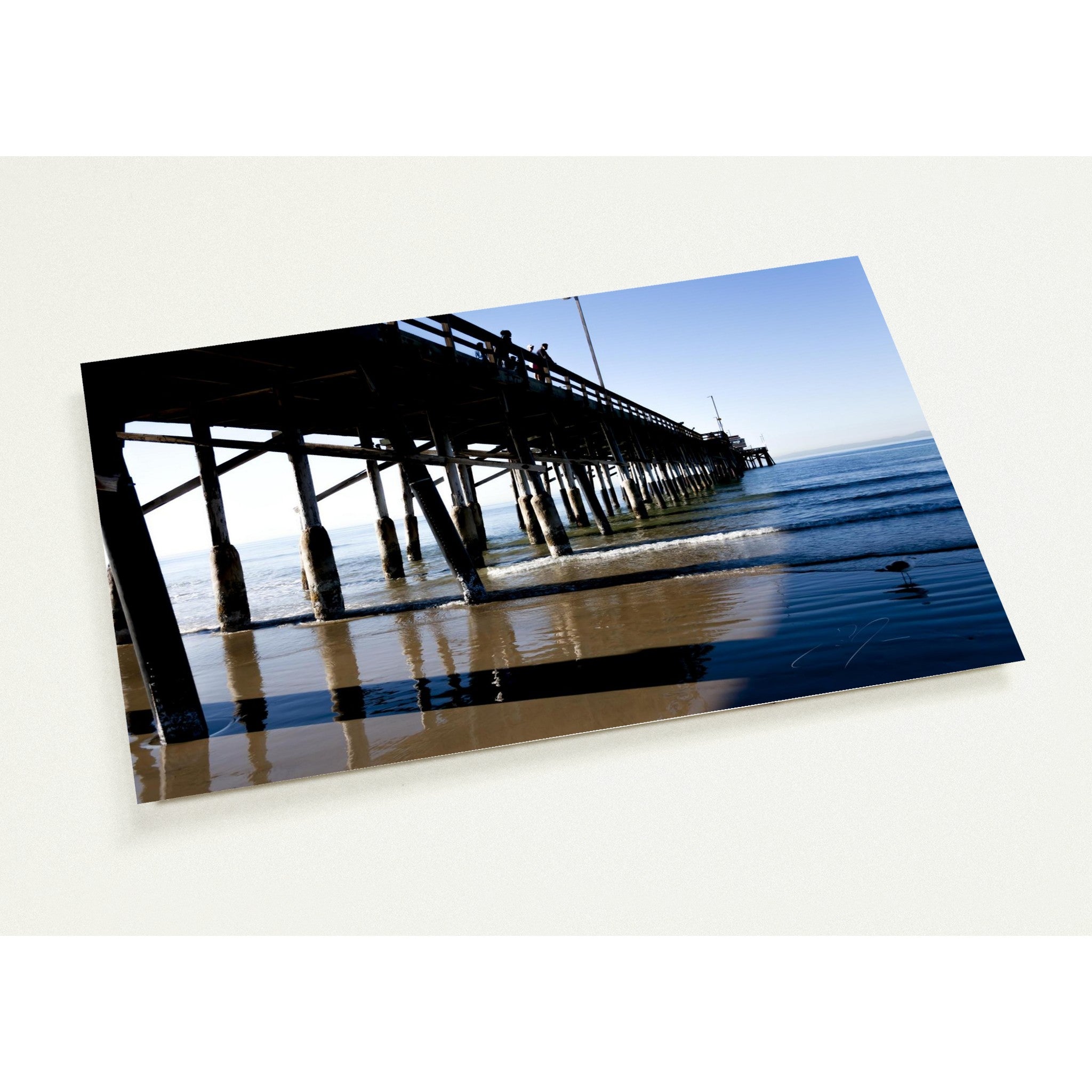 ALONG THE PIER | Postards