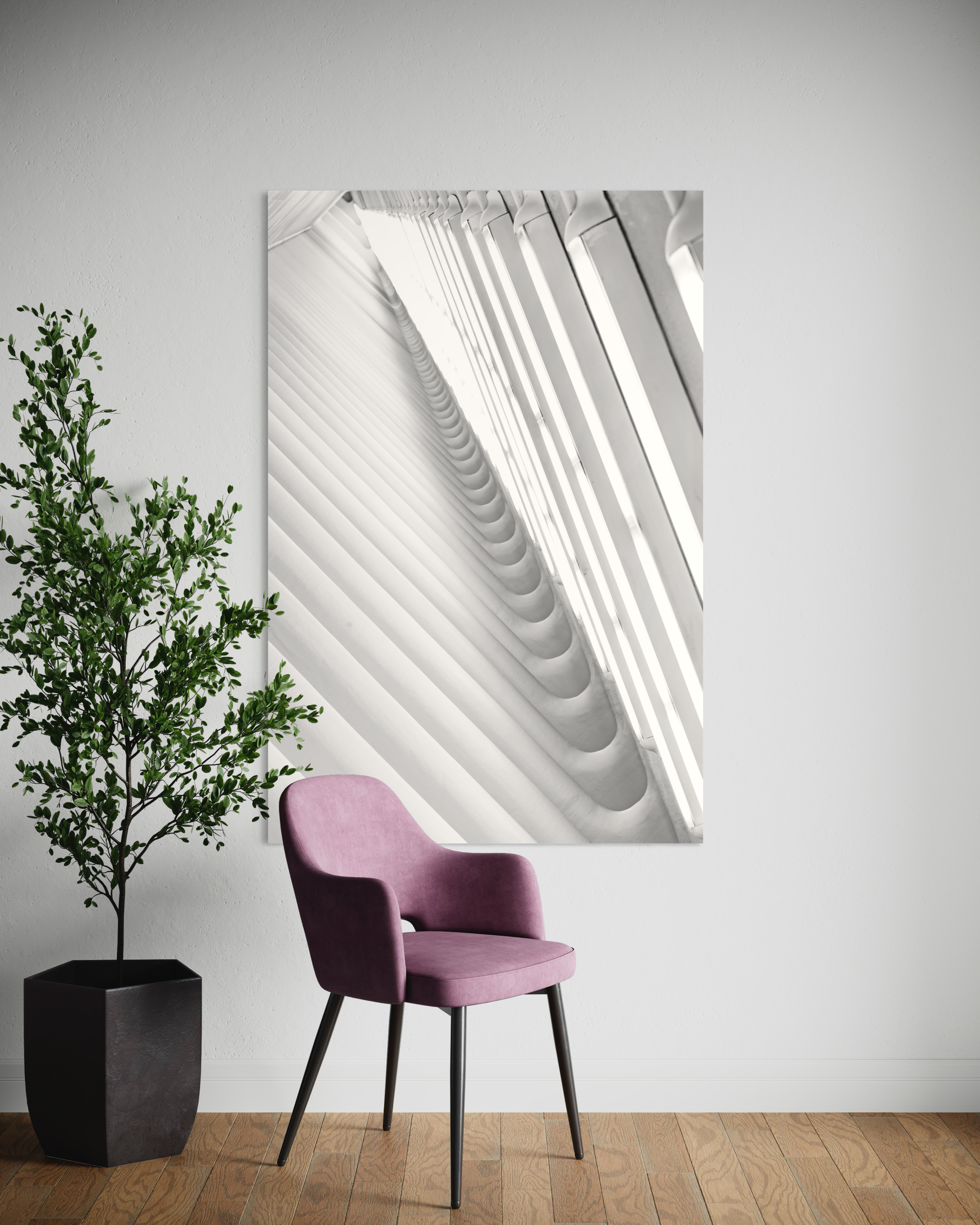 Wall Art: MADE OF LIGHT, No.3 w/ Interior