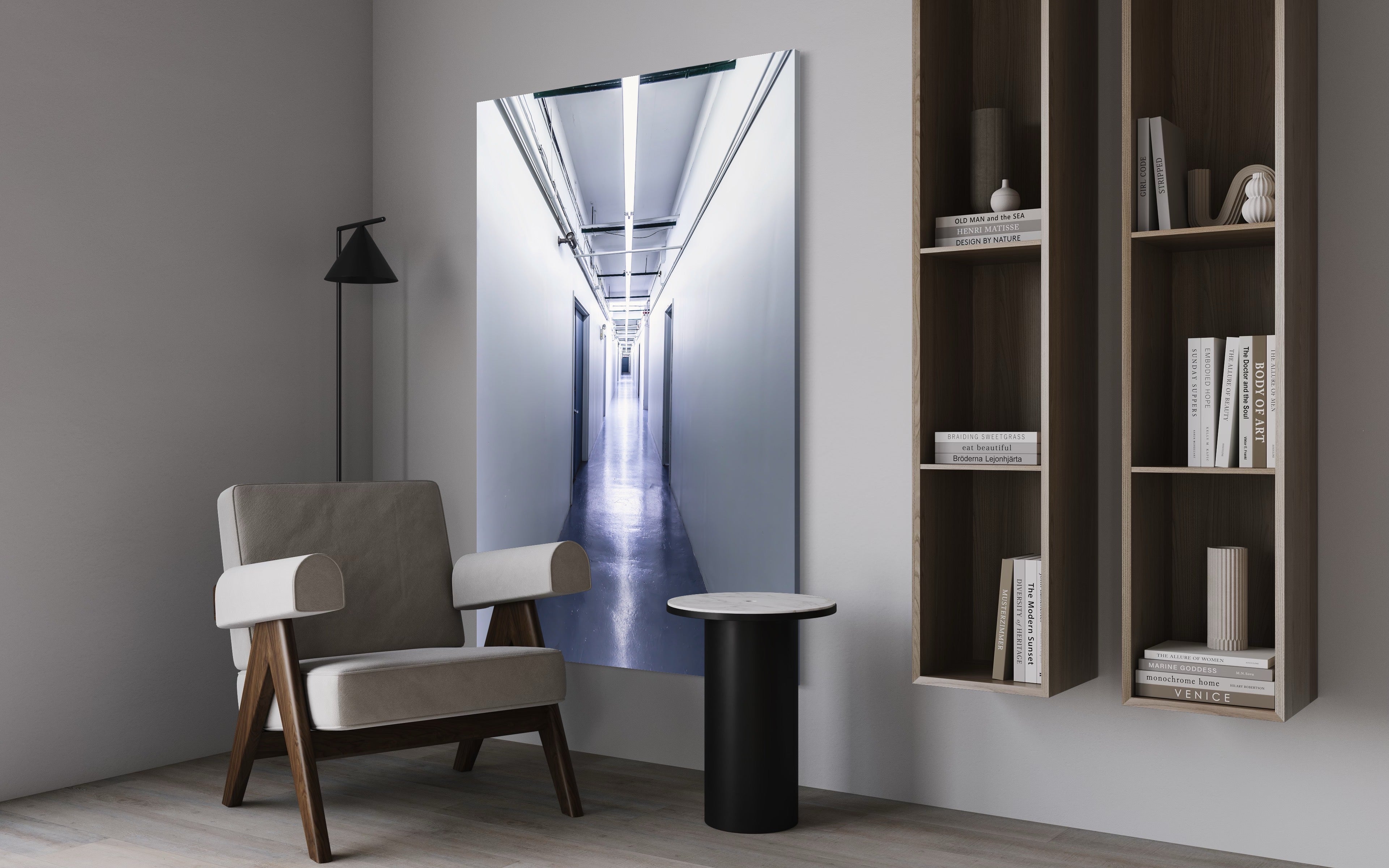 Wall Art: SYMMETRY w/ Interior