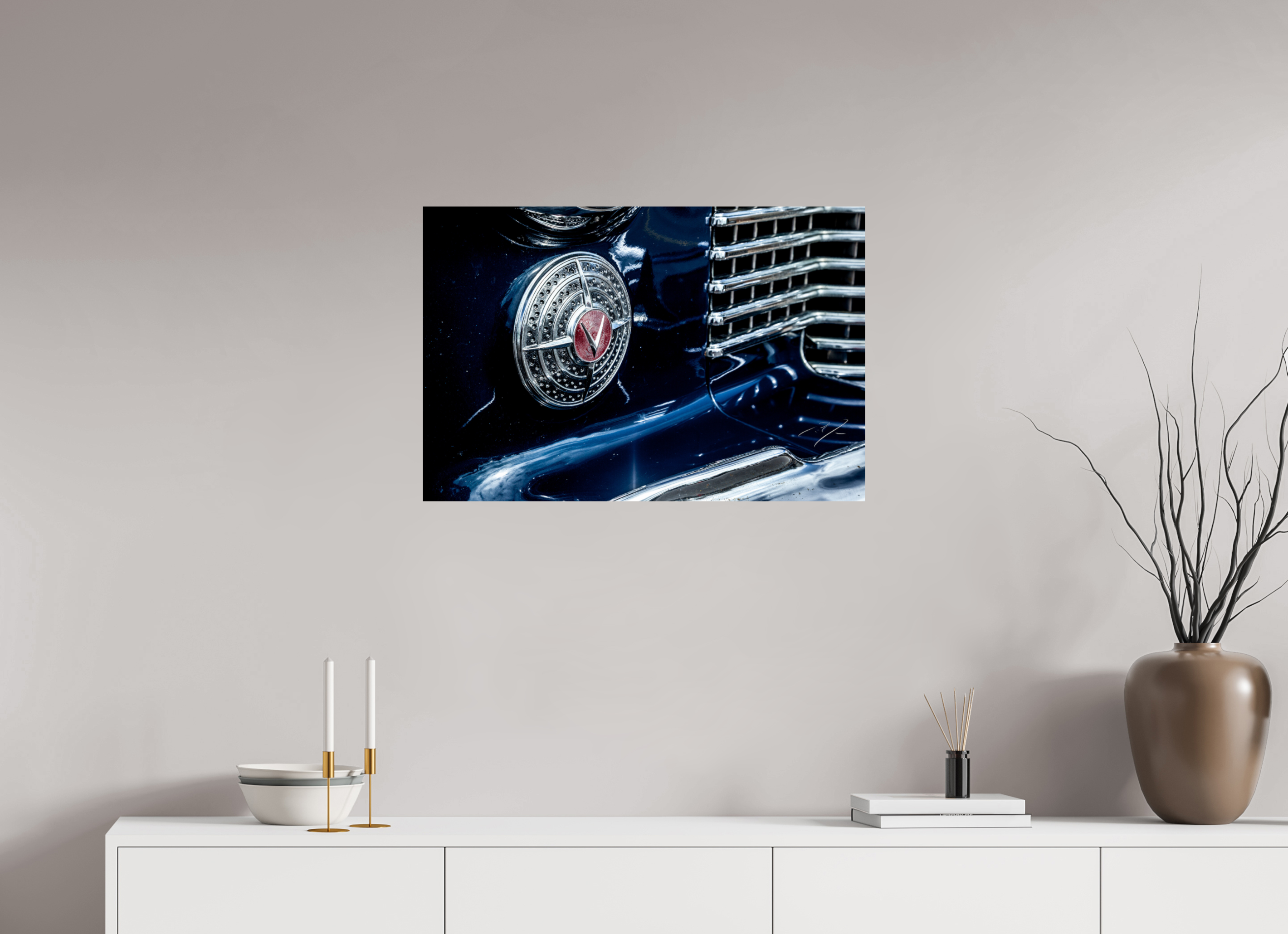 30 x 20″, PHOTO PRINT - FUJIFLEX HIGH GLOSS 1941 CADILLAC, No.6