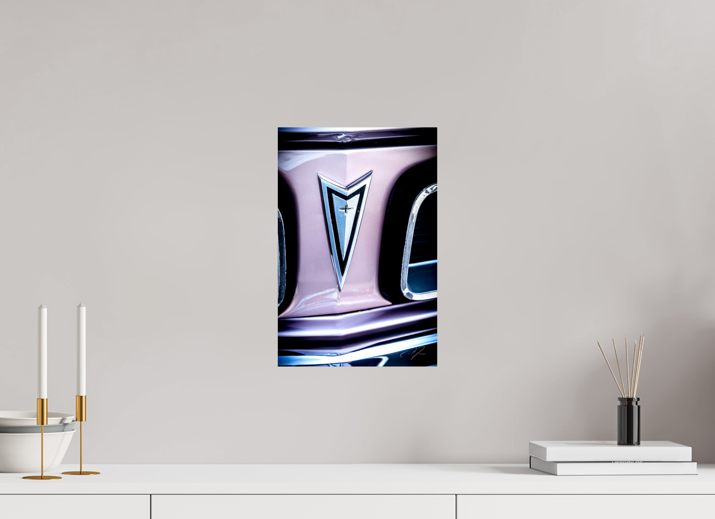 10 x 15″, PHOTO PRINT - FUJIFLEX HIGH GLOSS 1965 PONTIAC GTO