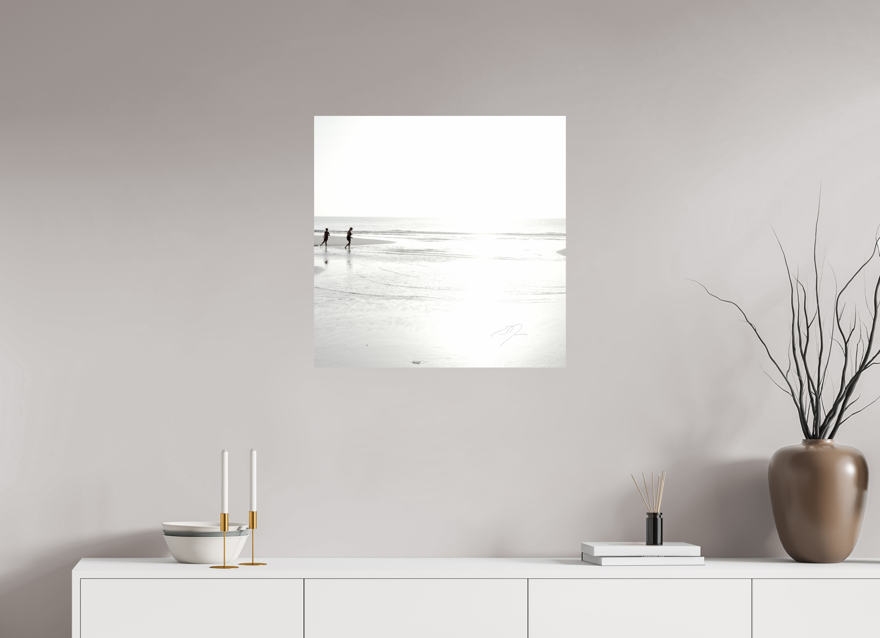 25 x 25″, PHOTO PRINT - FUJIFLEX HIGH GLOSS EDGE OF LIGHT