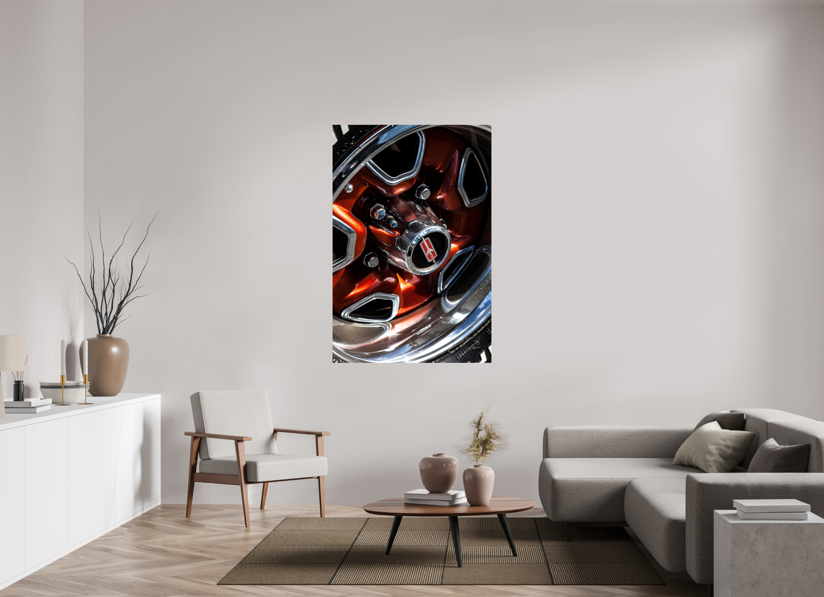 40 x 60″, PHOTO PRINT - FUJIFLEX HIGH GLOSS 1972 OLDSMOBILE 442