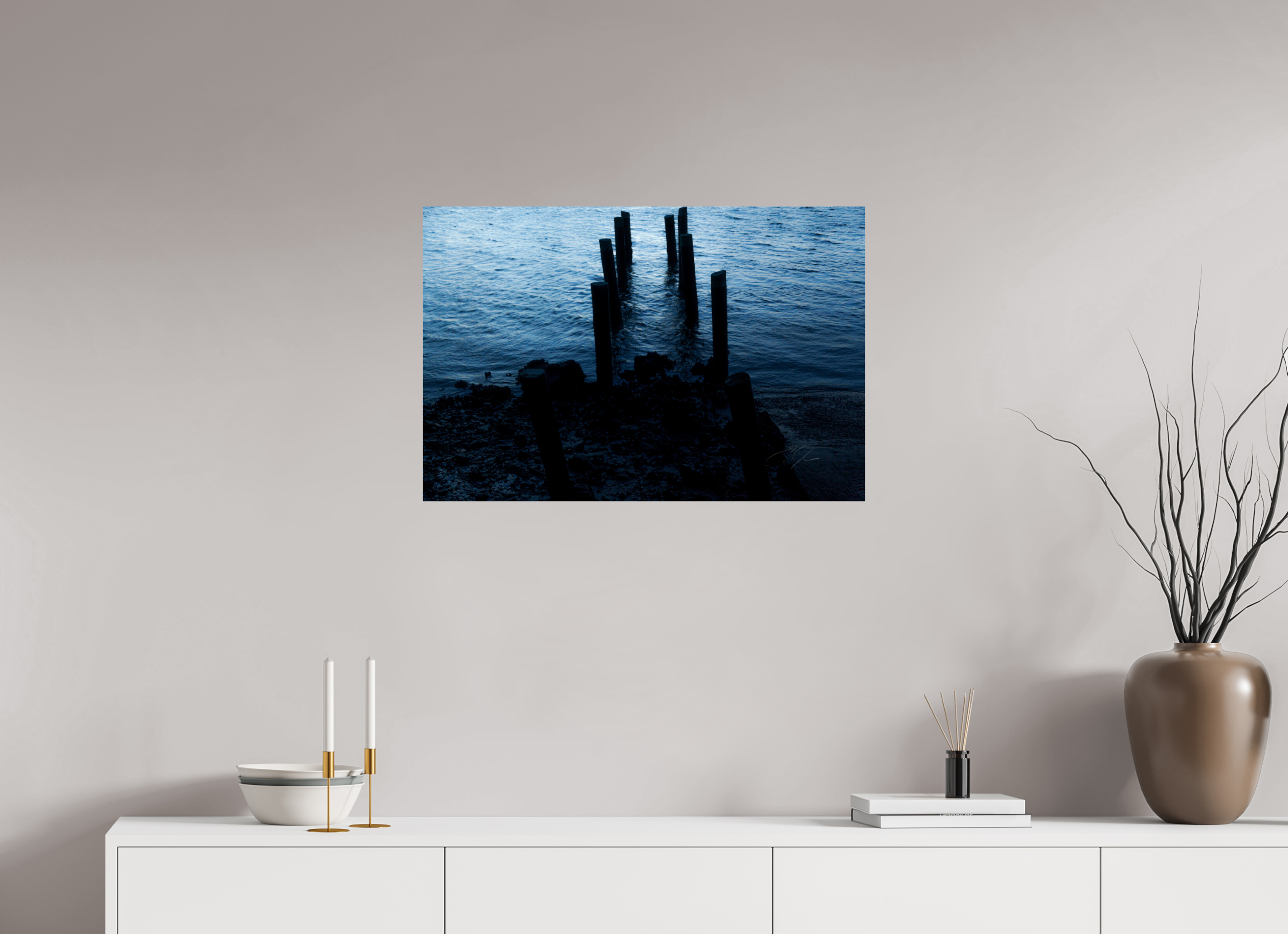 30 x 20″, PHOTO PRINT - FUJIFLEX HIGH GLOSS PIER'S END