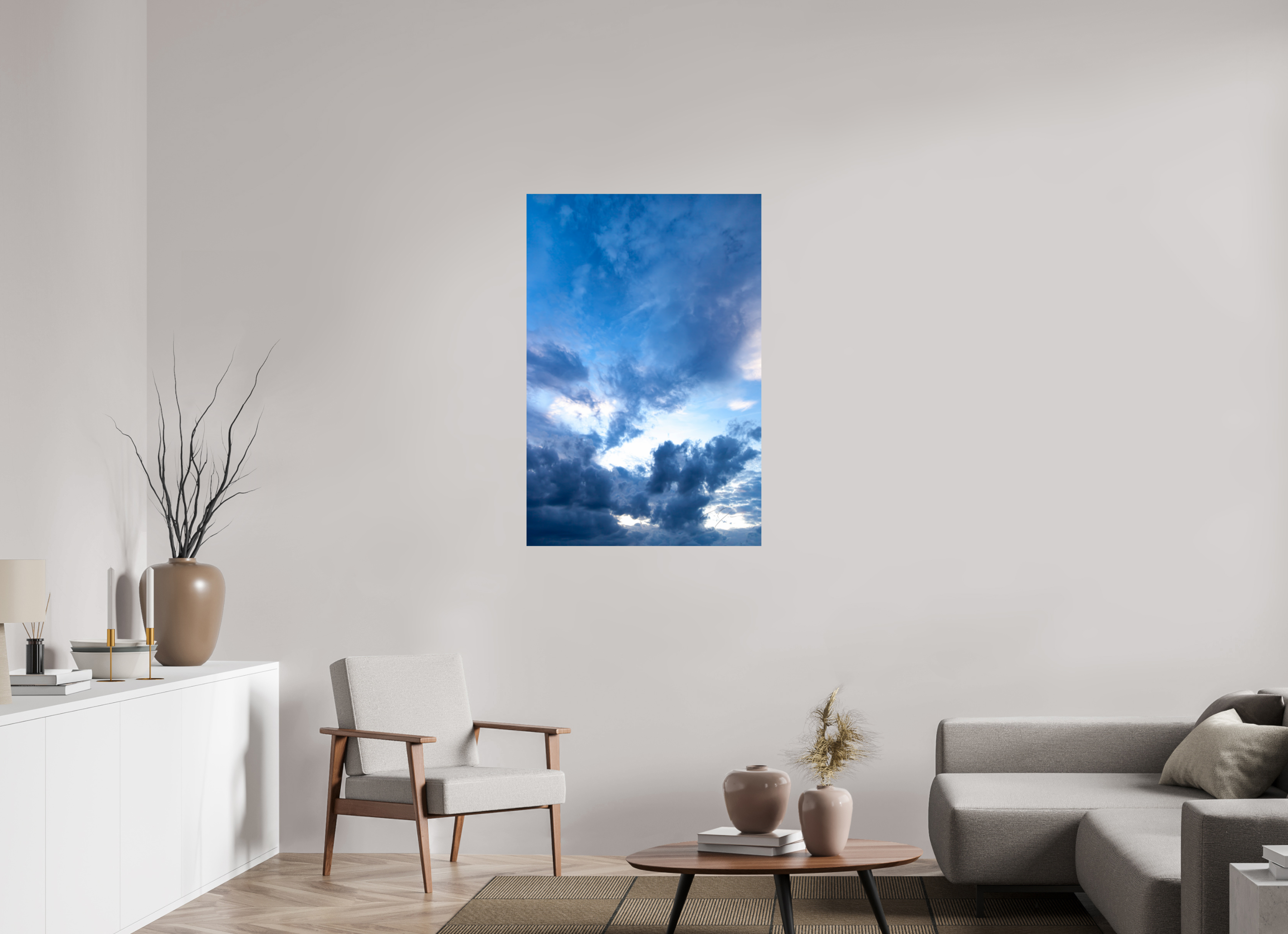 30 x 45″, PHOTO PRINT - FUJIFLEX HIGH GLOSS BLUES OF SKY