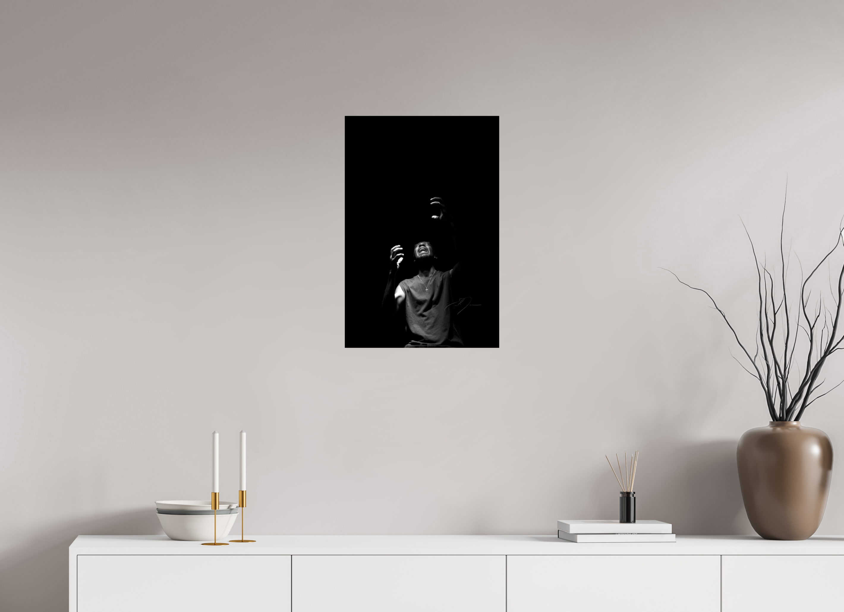 16 x 24″, PHOTO PRINT - FUJIFLEX HIGH GLOSS ANGUISH