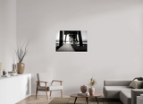 36 x 24″, PHOTO PRINT - FUJIFLEX HIGH GLOSS BENEATH THE PIER