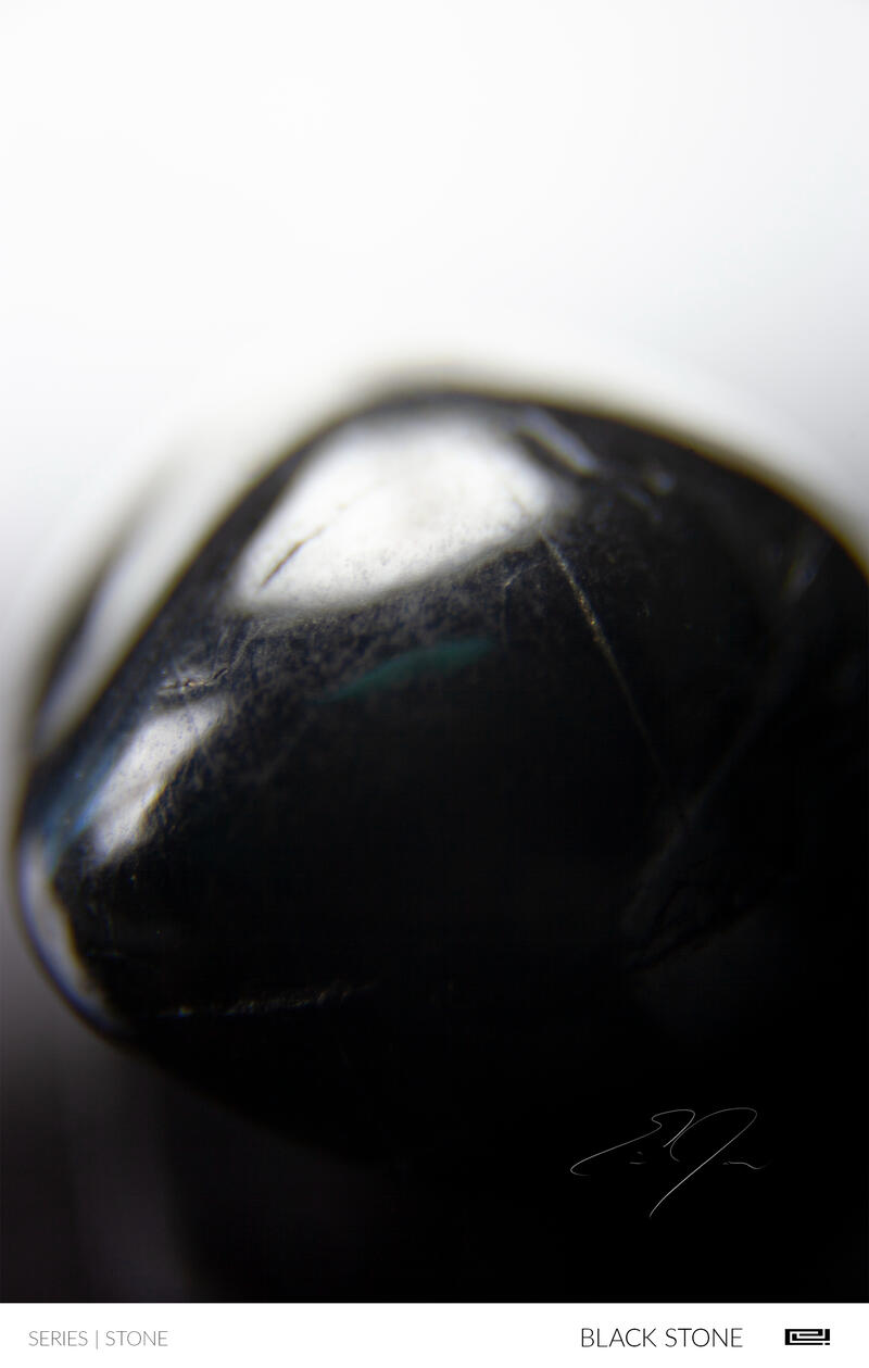 BLACK STONE | Open Edition Print by Eric C. Jackson Studio