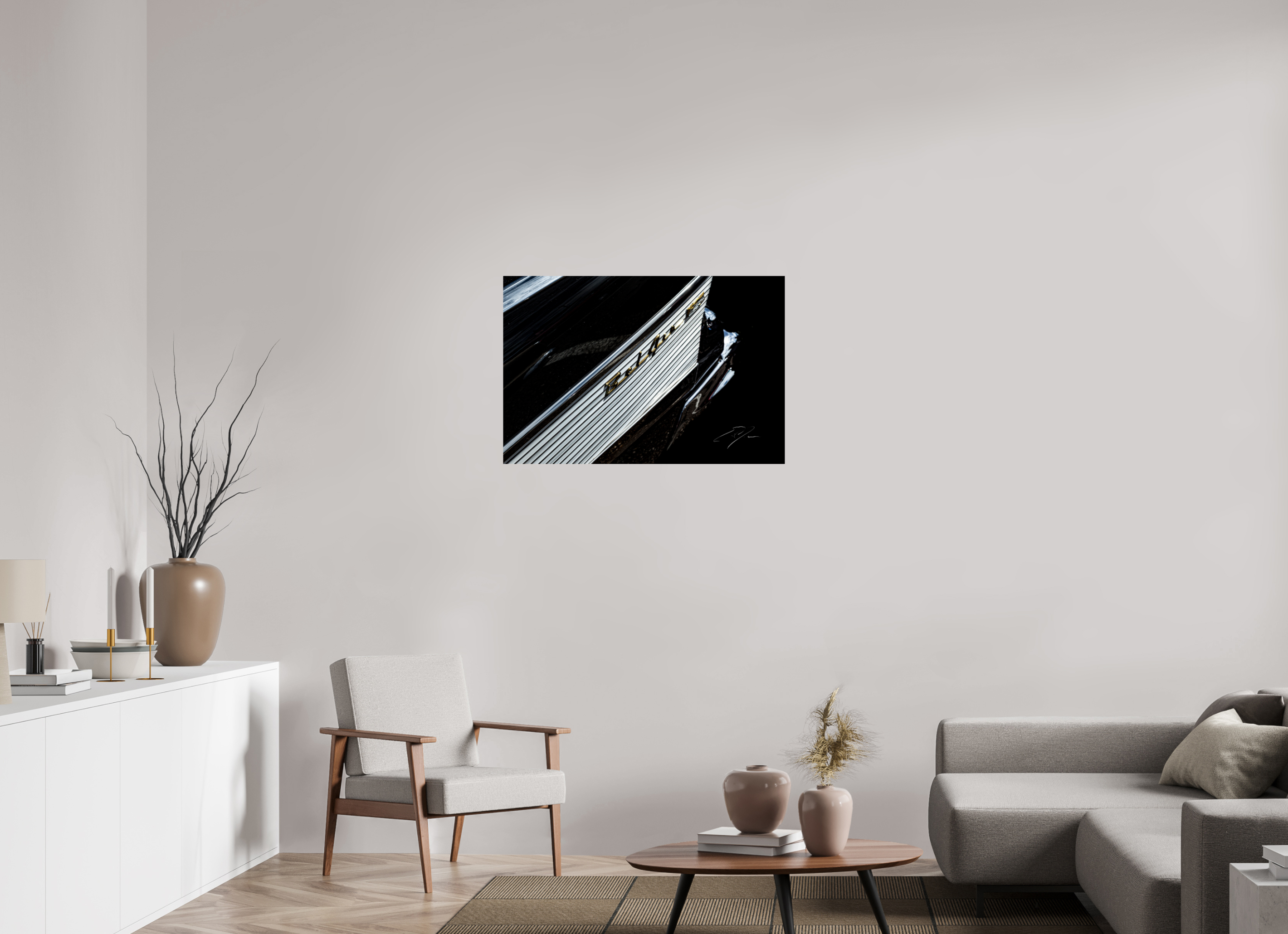 36 x 24″, PRINT ONLY [FUJI CRYSTAL DP II] 1957 CHEVY BEL AIR, No.5