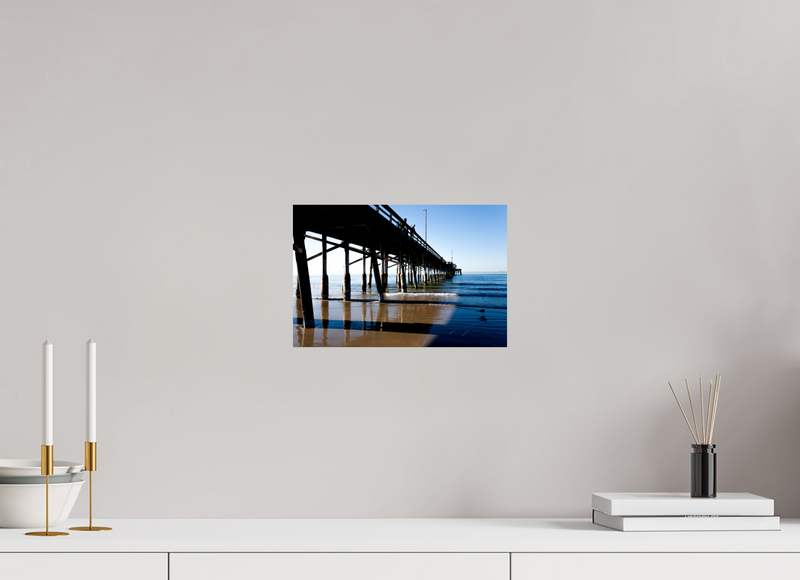 12 x 8″, PHOTO PRINT - FUJIFLEX HIGH GLOSS ALONG THE PIER