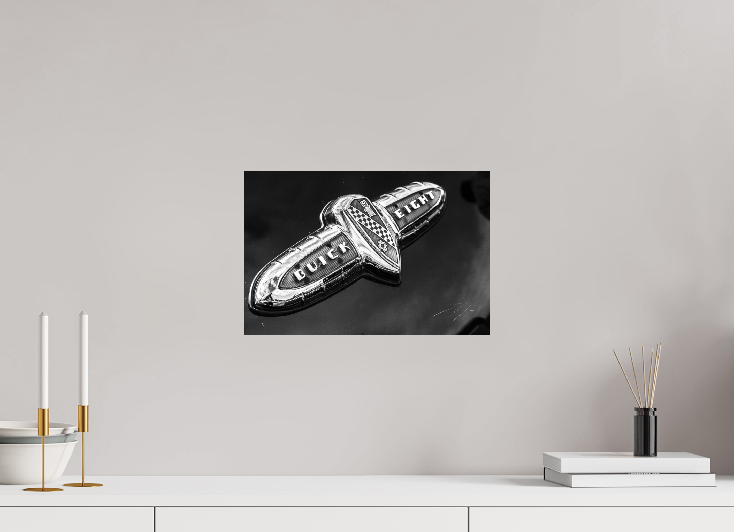 15 x 10″, PRINT ONLY [FUJI CRYSTAL DP II] 1941 BUICK EIGHT, No.6