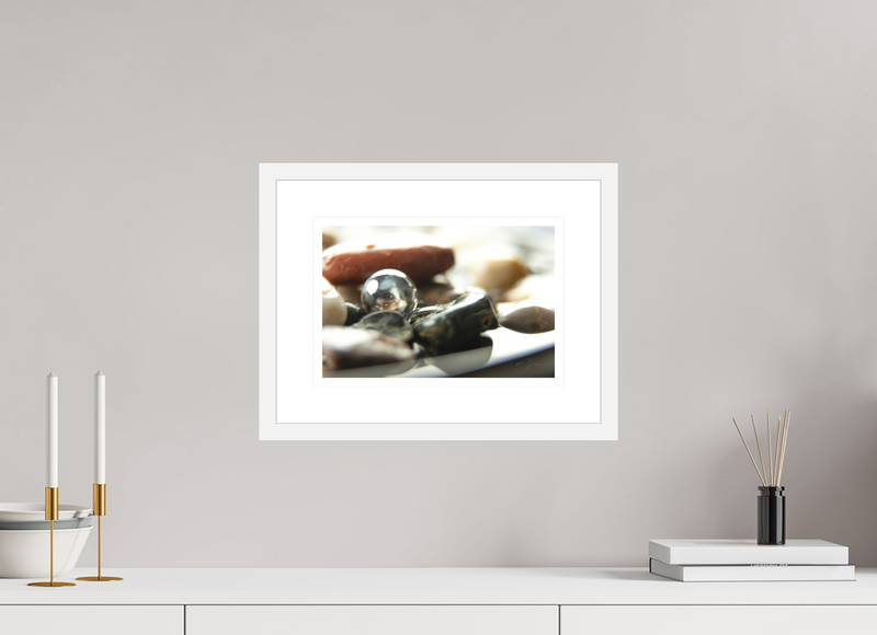 12 x 8″, FRAME - SOLID WOOD [FUJIFLEX] PELLUCID