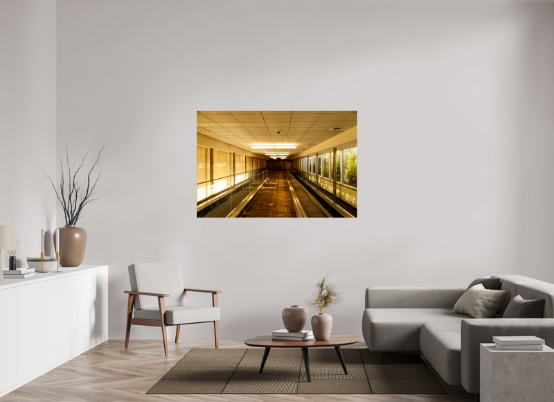 60 x 40″, PHOTO PRINT - FUJIFLEX HIGH GLOSS THE LONG HALL