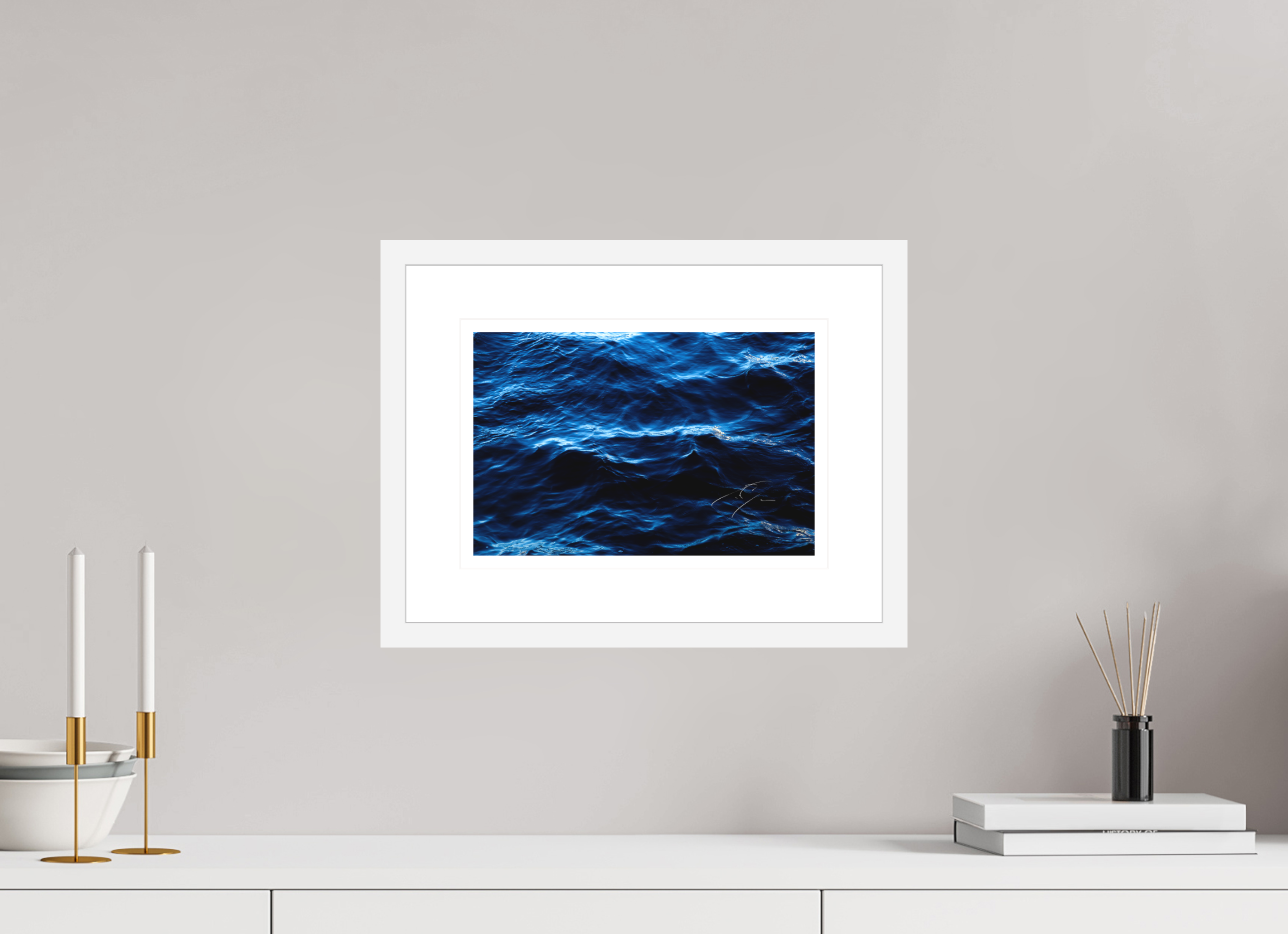 12 x 8″, FRAME - SOLID WOOD [FUJIFLEX] WATER, No.2