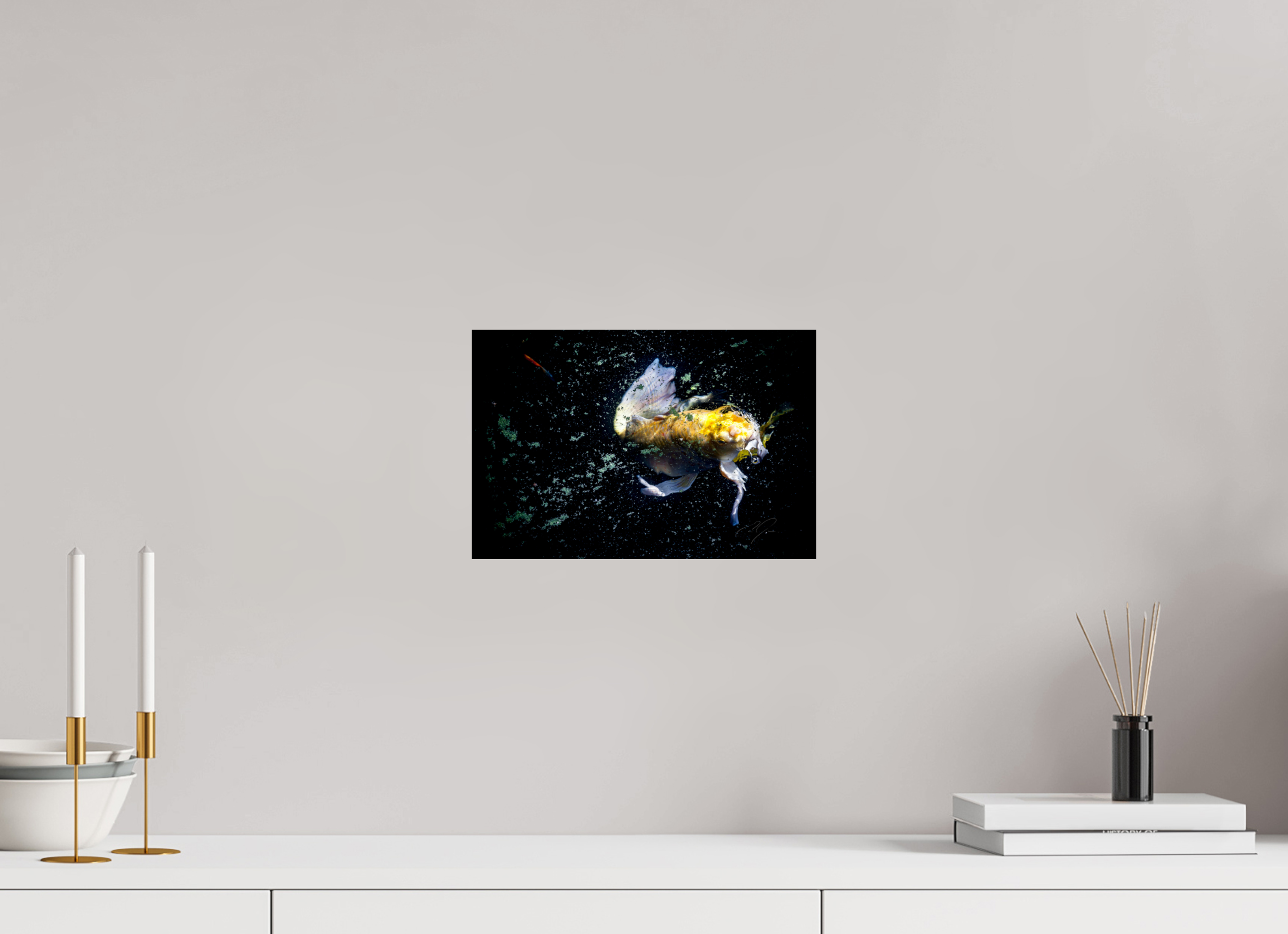 12 x 8″, PRINT ONLY [FUJI CRYSTAL DP II] COMING UP FOR AIR
