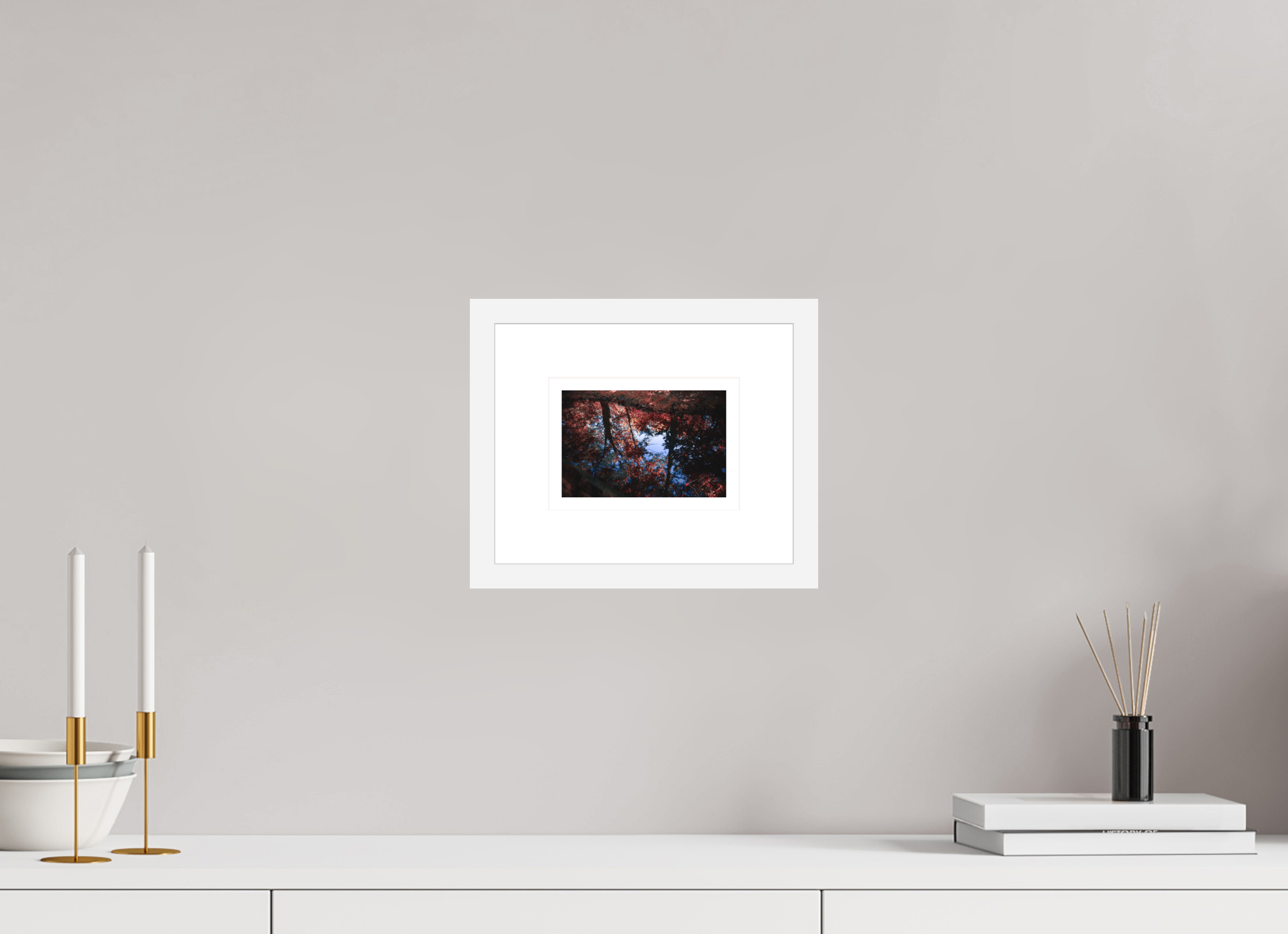 6 x 4″, FRAME - SOLID WOOD [FUJIFLEX] NATURE'S REFLECTION
