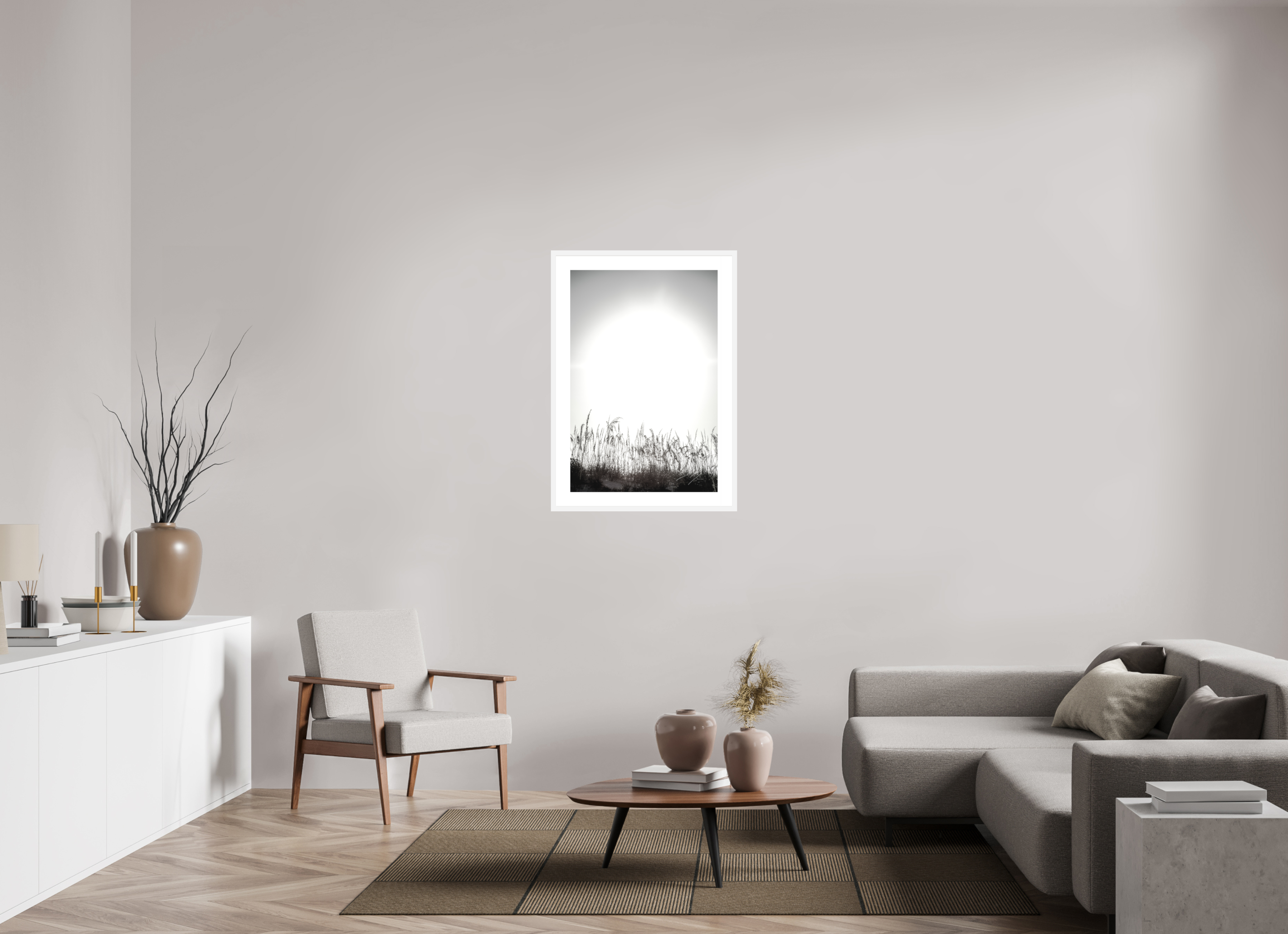 24 x 36″, FRAME - SOLID WOOD [FUJIFLEX] LIGHT'S TOUCH