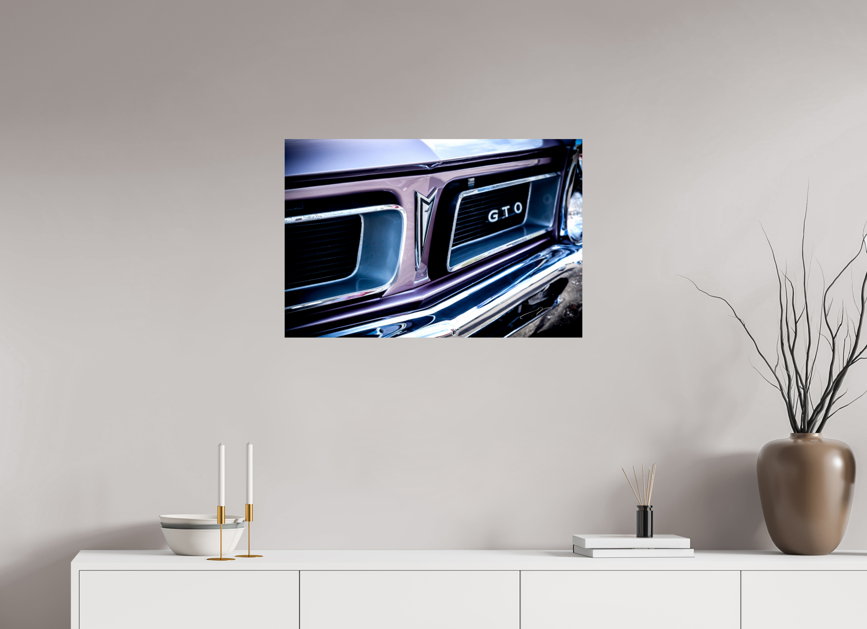 30 x 20″, PRINT ONLY [FUJI CRYSTAL DP II] 1965 PONTIAC GTO, No.2