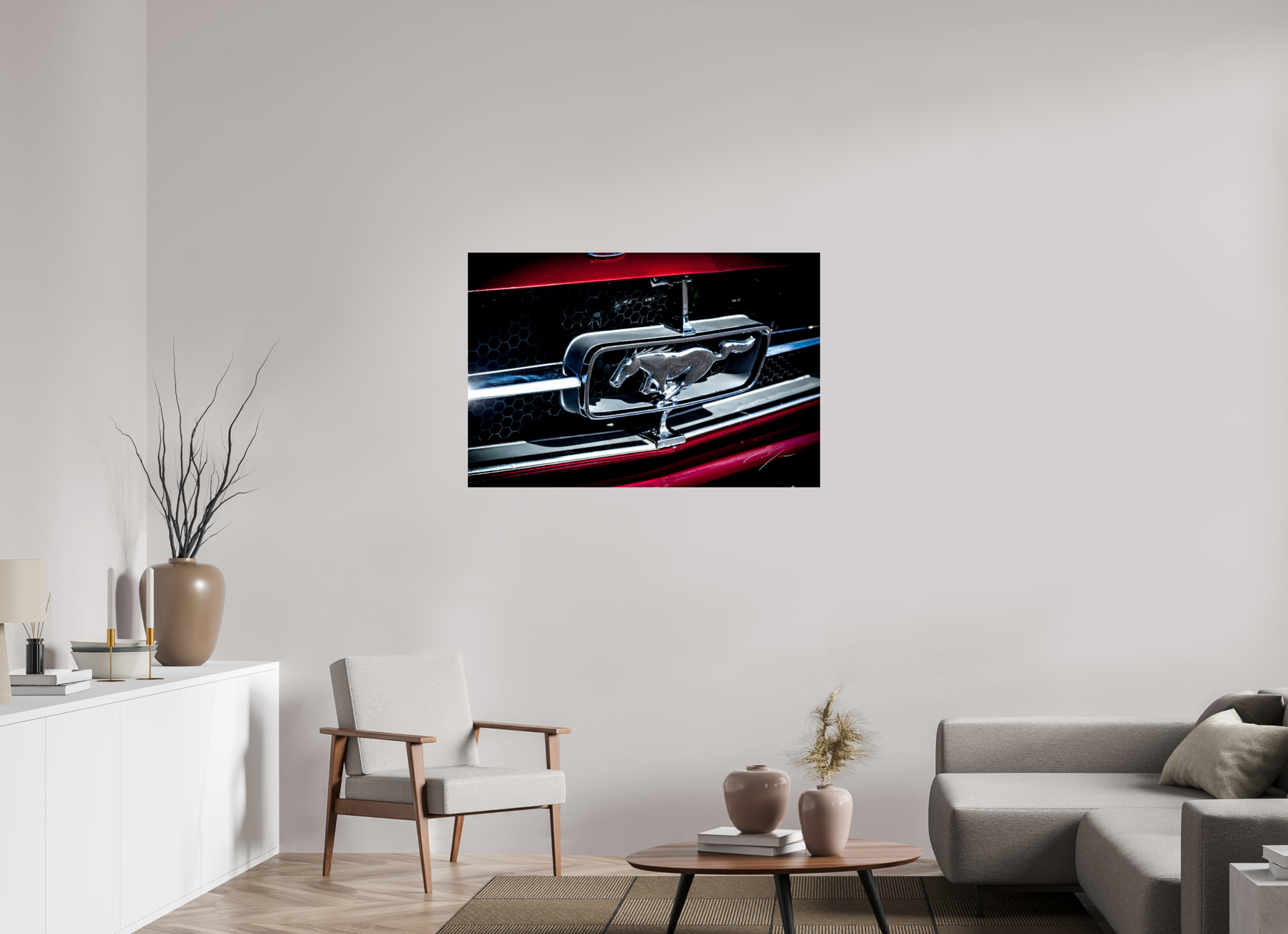 45 x 30″, PRINT ONLY [FUJI CRYSTAL DP II] 1964.5 FORD MUSTANG, No.2