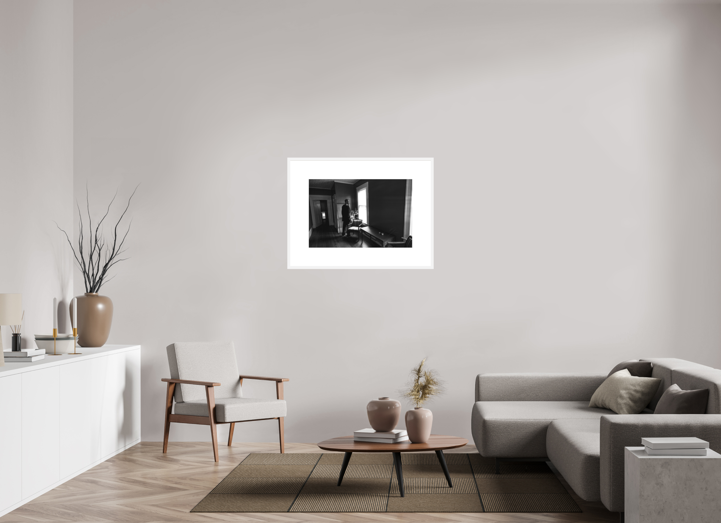 30 x 20″, FRAME SOLID WOOD [FUJIFLEX HIGH GLOSS MATTE FLOAT GLASS] ABANDONED