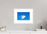 12 x 8″, FRAME - SOLID WOOD [FUJIFLEX] A SINGLE CLOUD