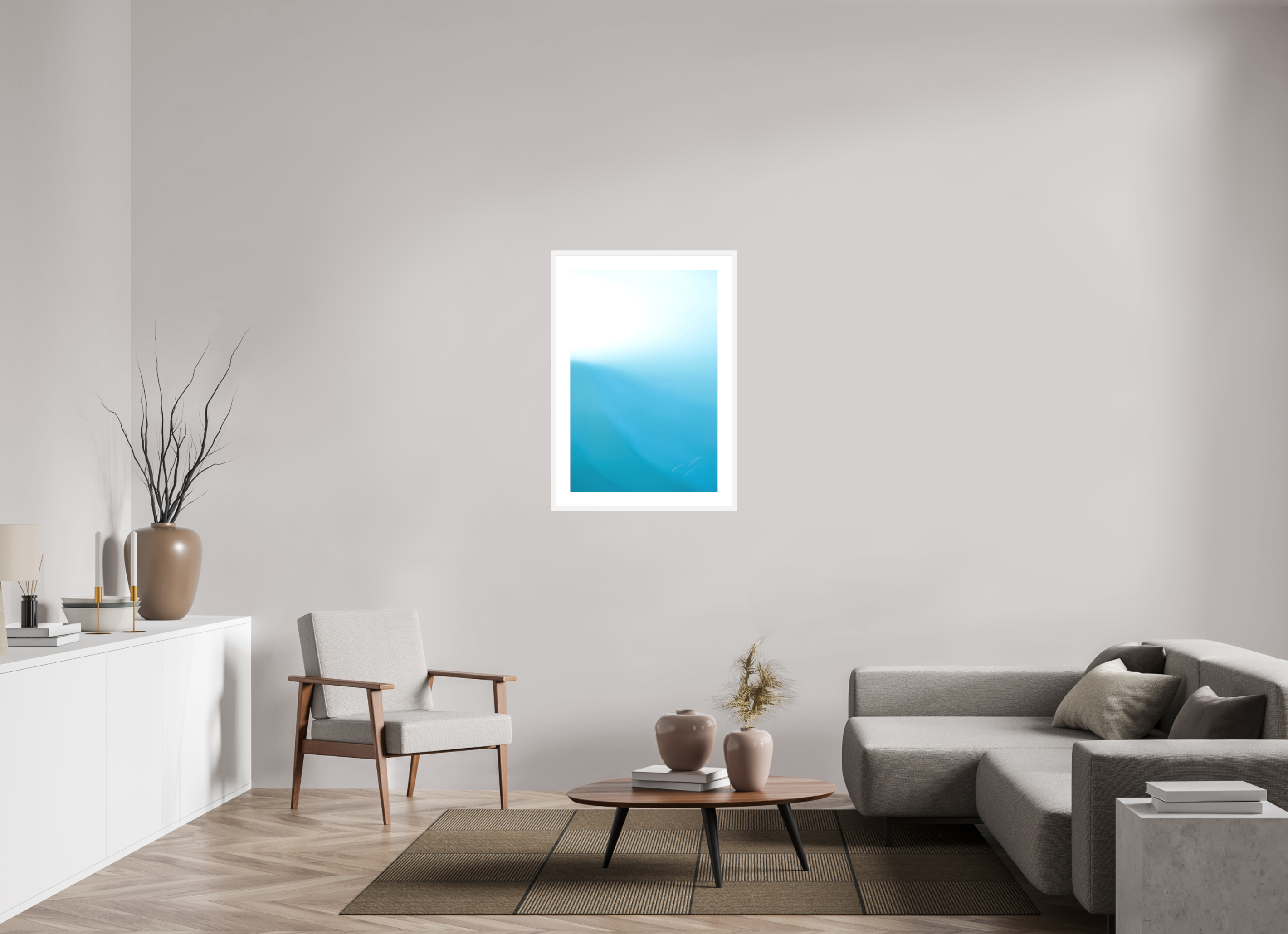 24 x 36″, FRAME - SOLID WOOD [FUJIFLEX] PIERCE