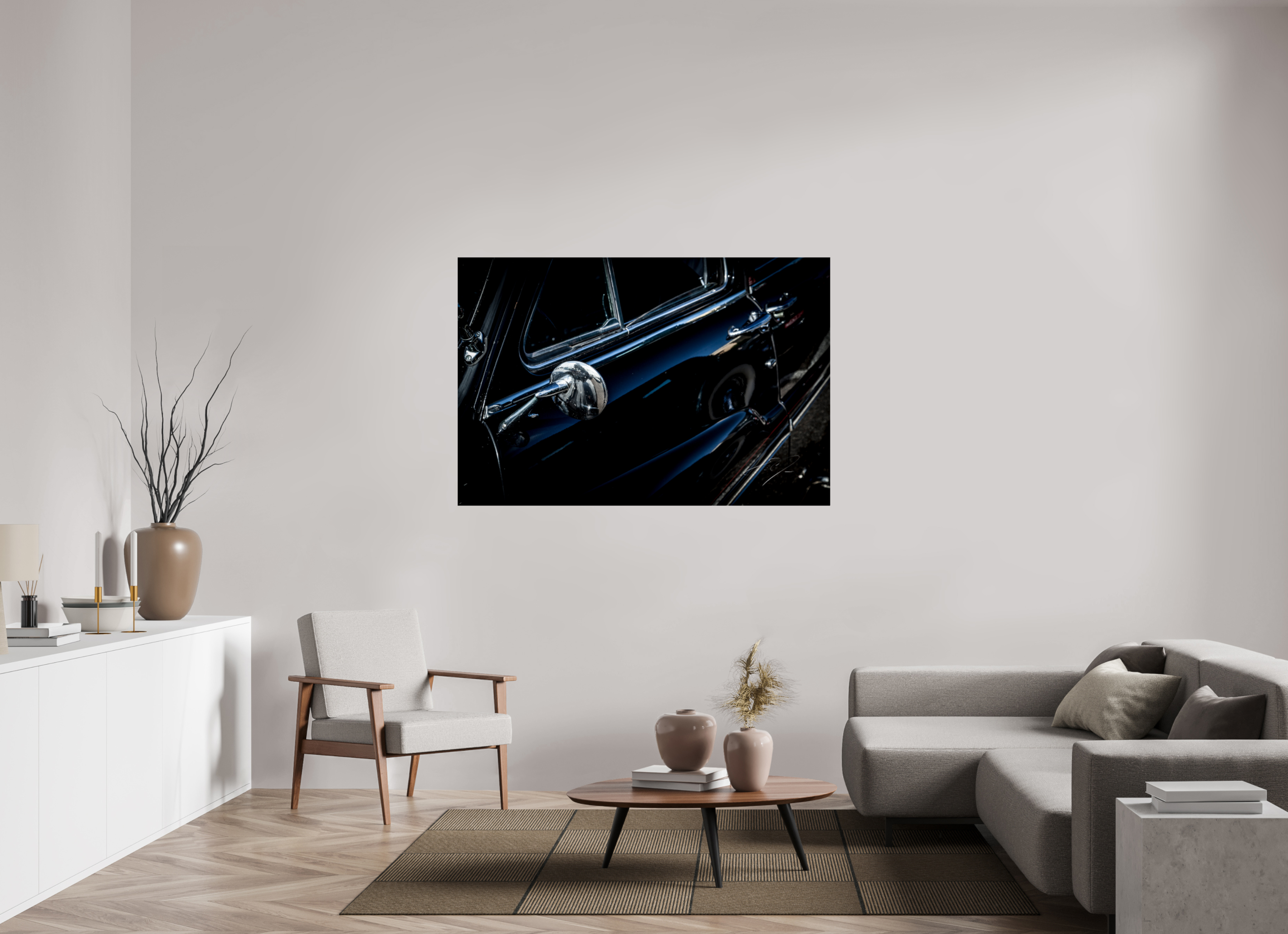 60 x 40″, PRINT ONLY [FUJI CRYSTAL DP II] 1950 MERCURY SPORT SEDAN, No.2