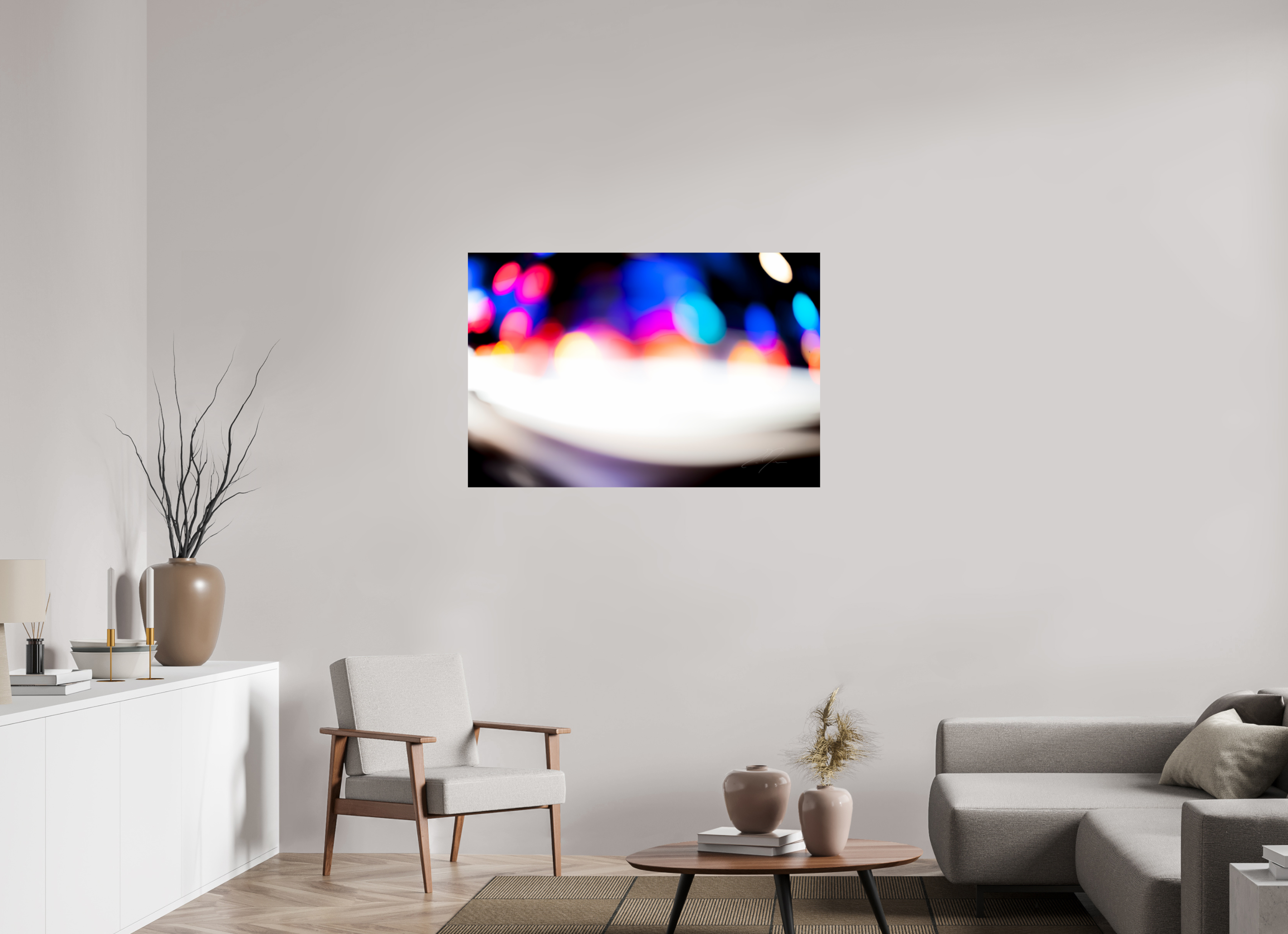 45 x 30″, PHOTO PRINT - FUJIFLEX HIGH GLOSS URBAN ABSTRACT