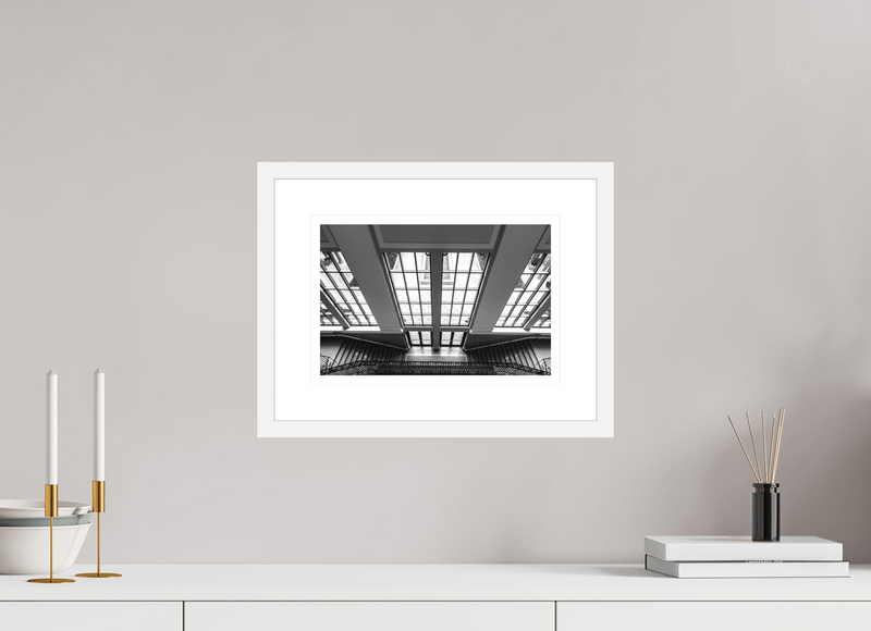 12 x 8″, FRAME - SOLID WOOD [FUJIFLEX] OVER THE BALCONY