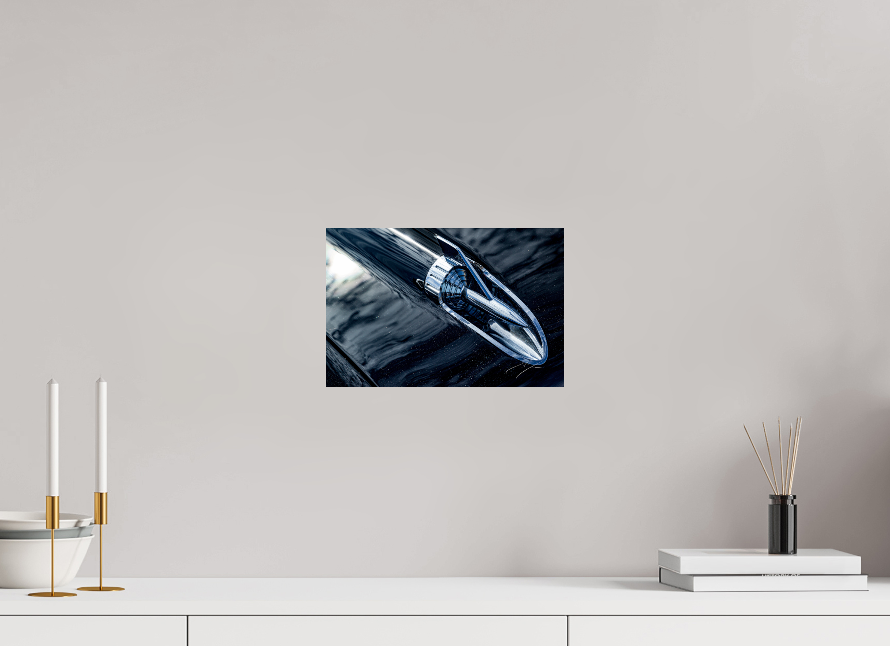 12 x 8″, PRINT ONLY [FUJI CRYSTAL DP II] 1957 CHEVY BEL AIR, No.6