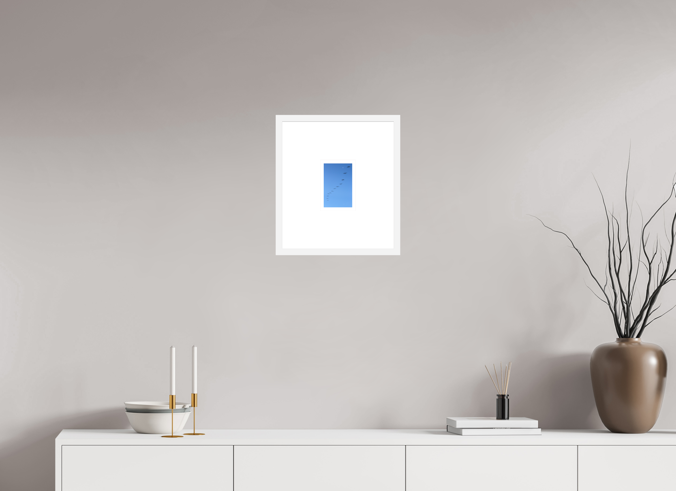 4 x 6″, FRAME SOLID WOOD [FUJIFLEX HIGH GLOSS MATTE FLOAT GLASS] IN RHYTHM