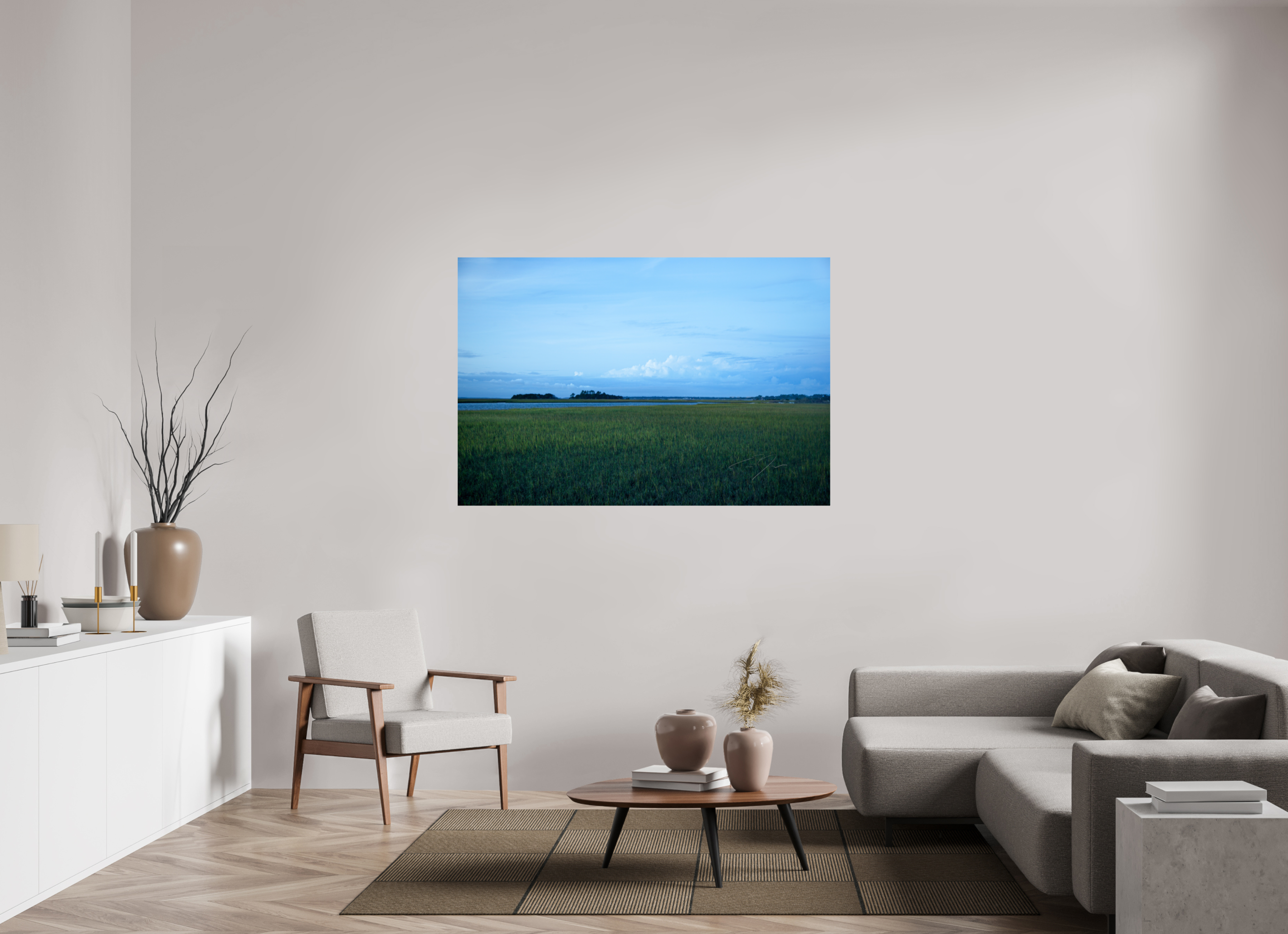 60 x 40″, PRINT ONLY [FUJI CRYSTAL DP II] GREEN PASTURE