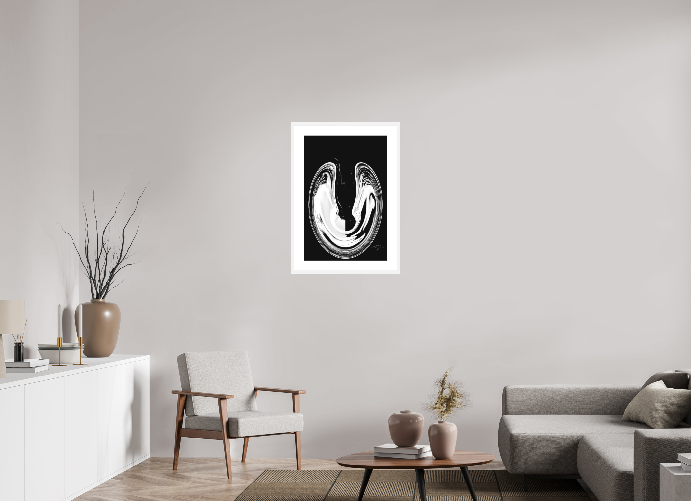 20 x 30″, FRAME - SOLID WOOD [FUJIFLEX] COMPRESSION