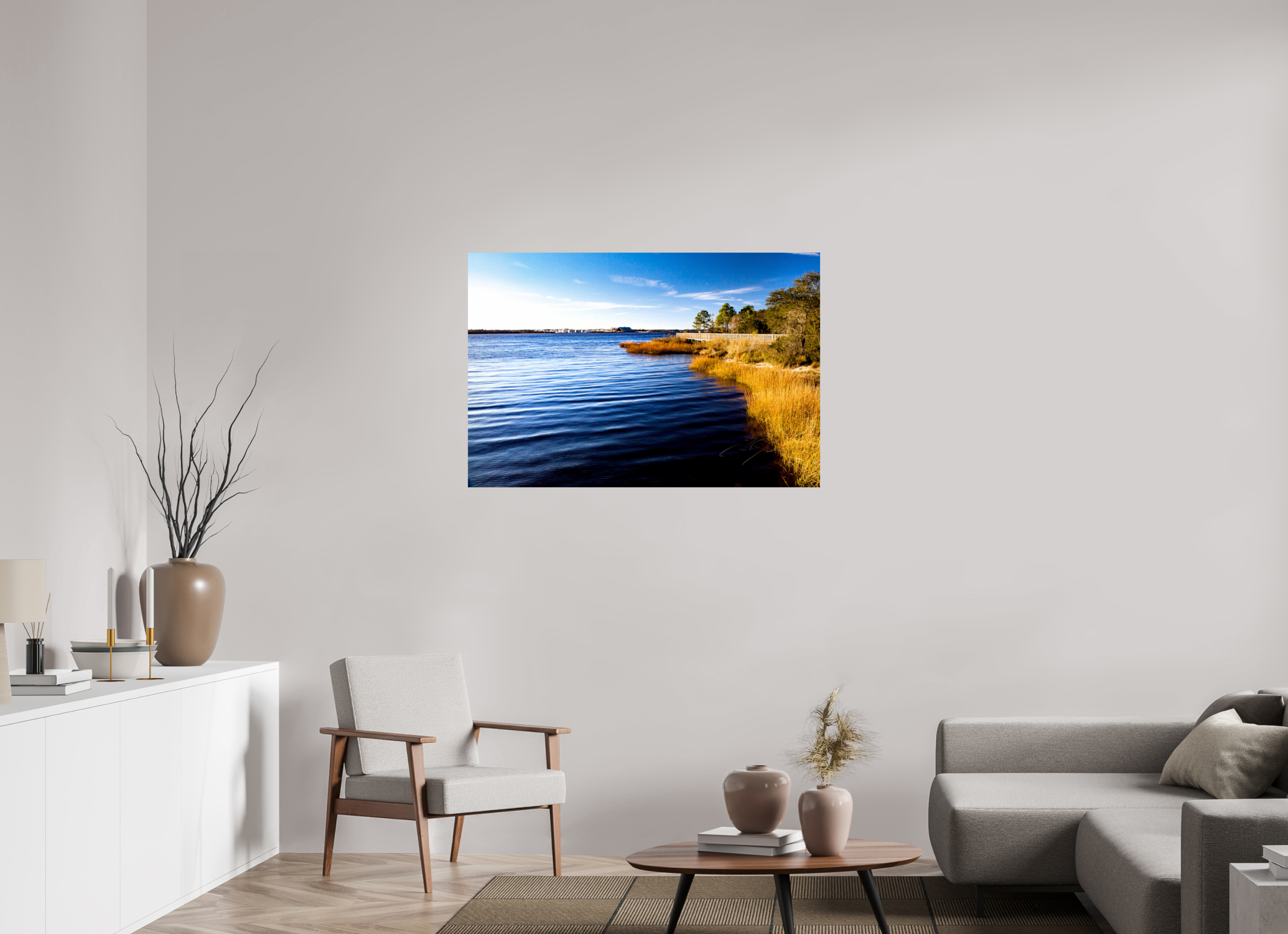 45 x 30″, PRINT ONLY [FUJI CRYSTAL DP II] ST. JOHN'S RIVER