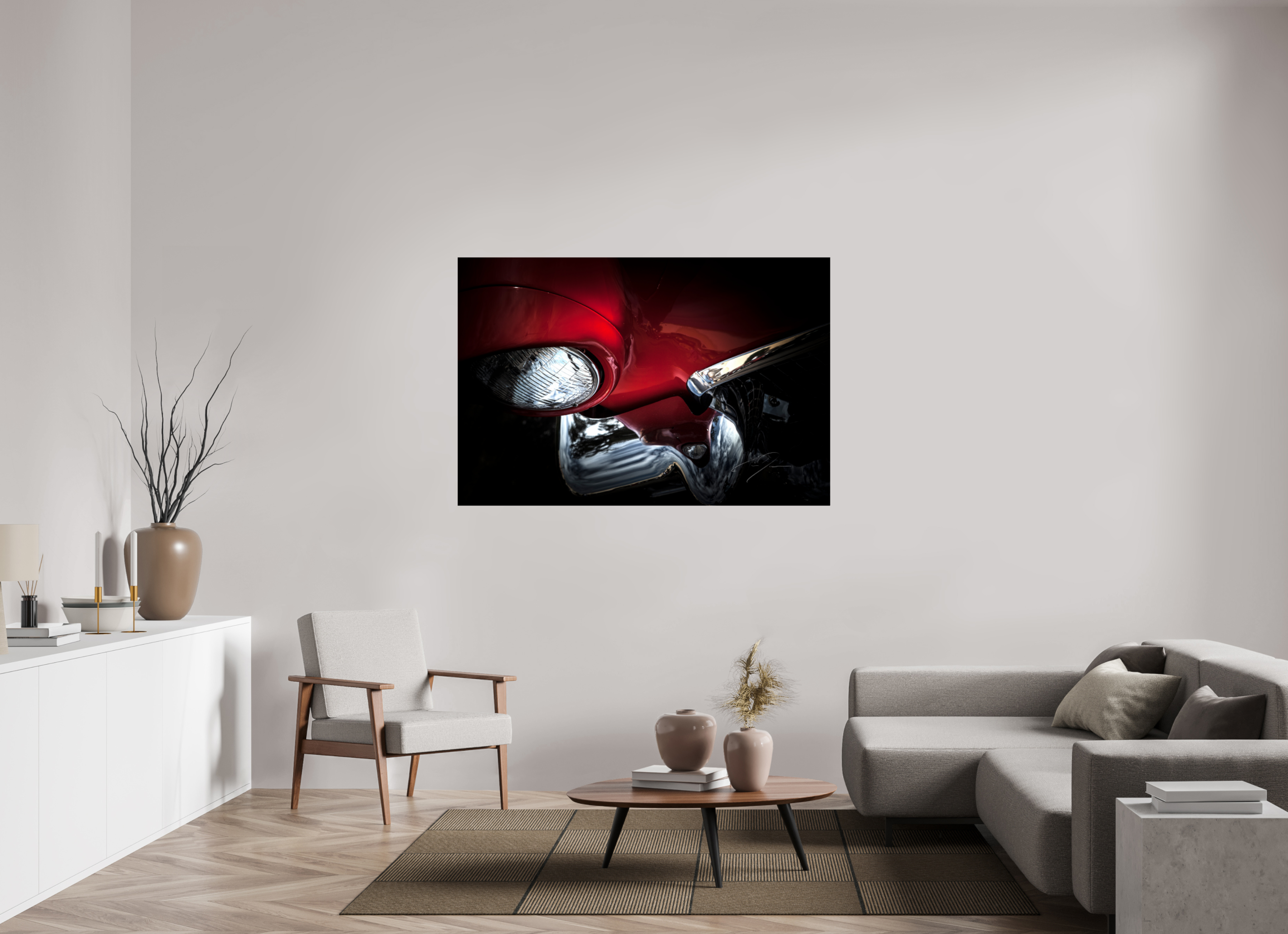 60 x 40″, PRINT ONLY [FUJI CRYSTAL DP II] 1957 FORD THUNDERBIRD, No.6