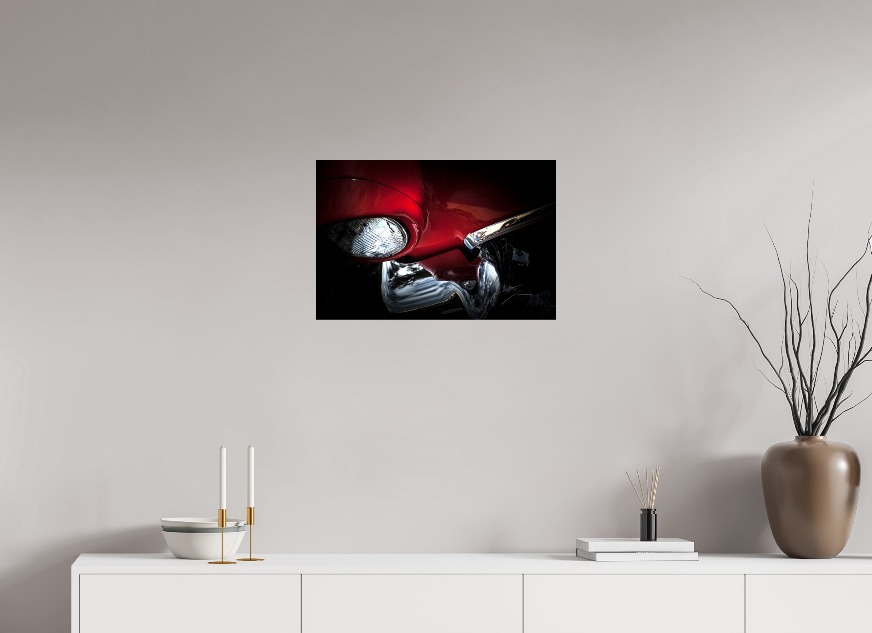24 x 16″, PRINT ONLY [FUJI CRYSTAL DP II] 1957 FORD THUNDERBIRD, No.6