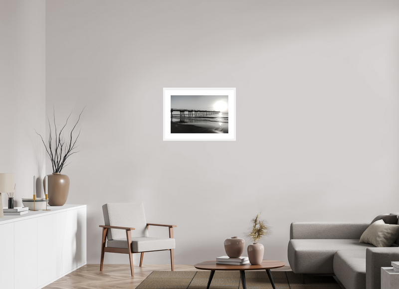 24 x 16″, FRAME - SOLID WOOD [FUJIFLEX] SUN LED