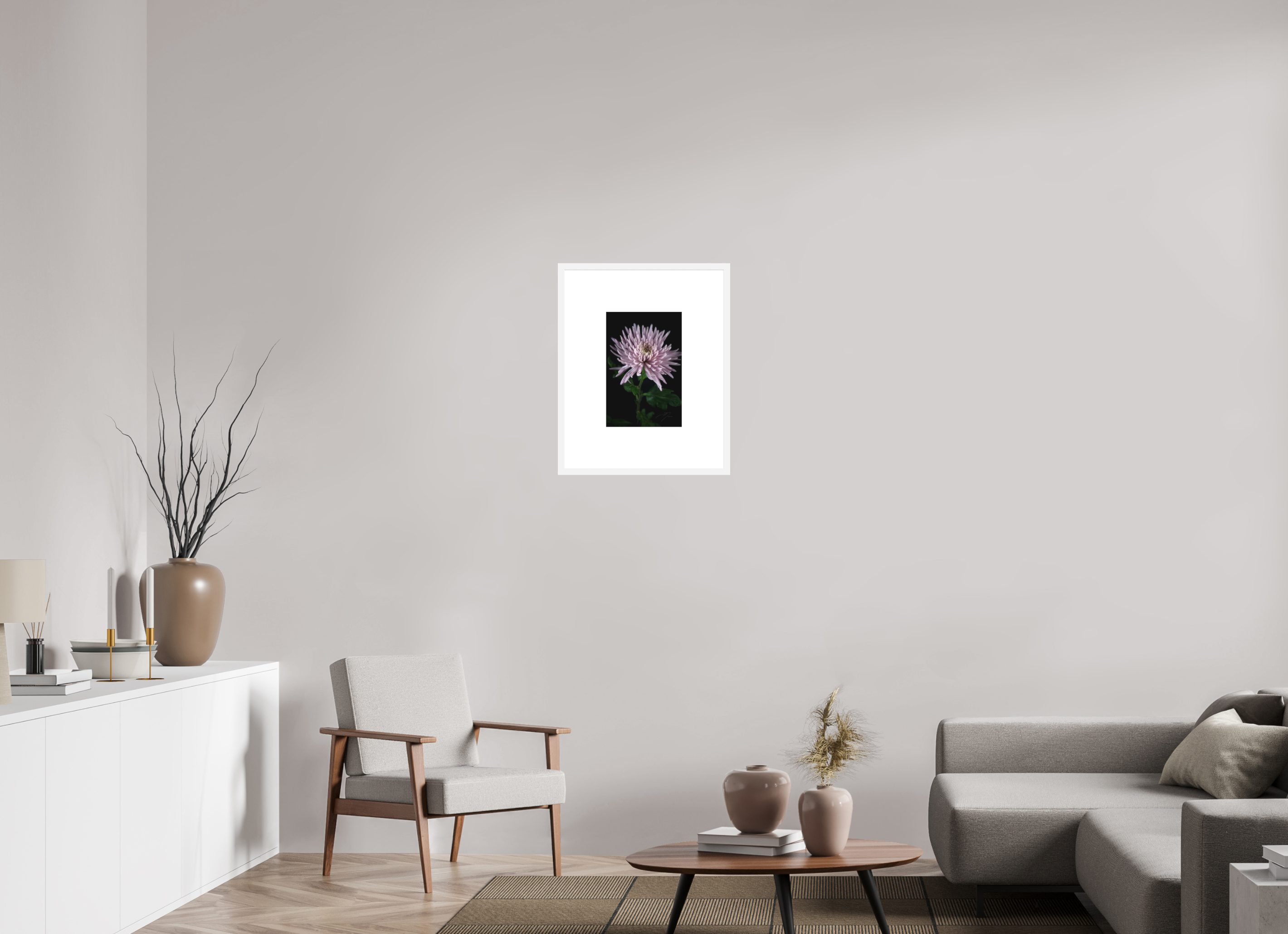 10 x 15″, FRAME SOLID WOOD [FUJIFLEX HIGH GLOSS MATTE FLOAT GLASS] MUM, No.3