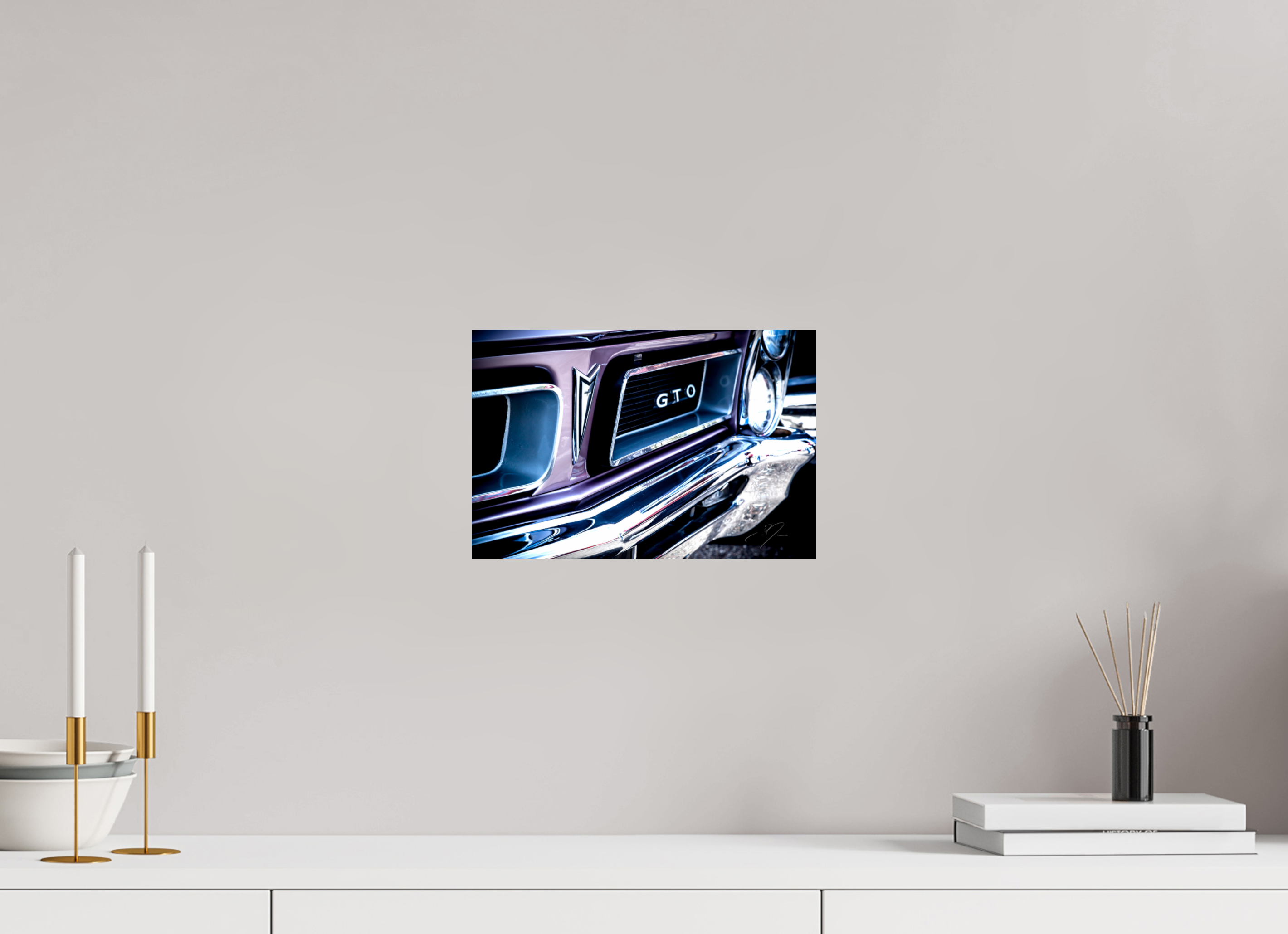 12 x 8″, PHOTO PRINT - FUJIFLEX HIGH GLOSS 1965 PONTIAC GTO, No.3