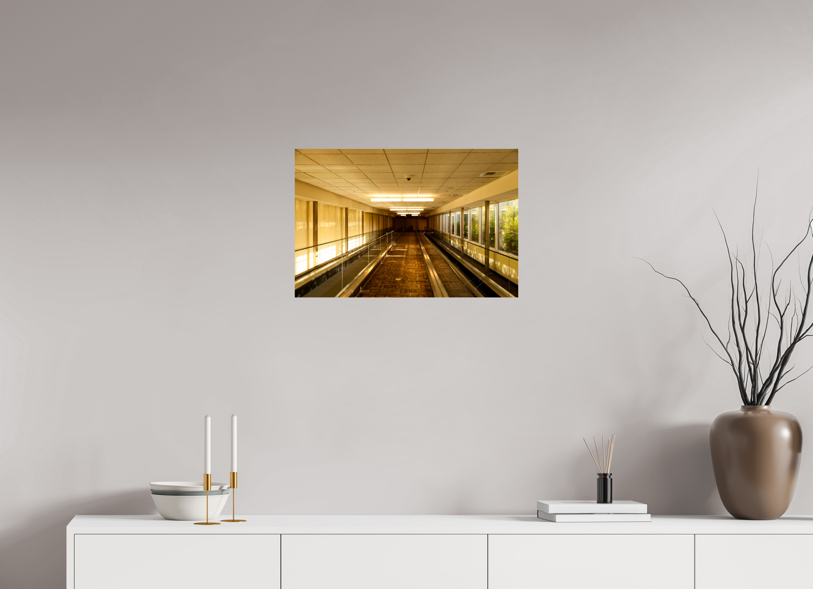 24 x 16″, PRINT ONLY [FUJI CRYSTAL DP II] THE LONG HALL