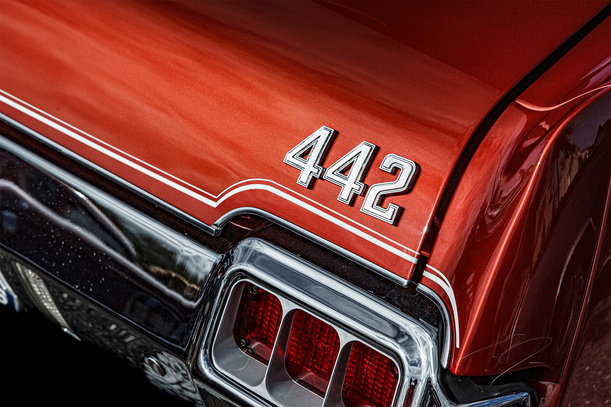 1972 OLDSMOBILE 442, No.2