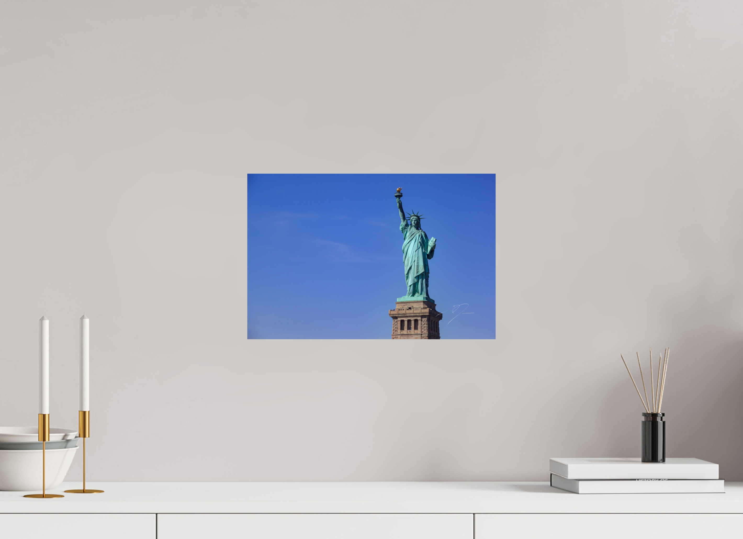 15 x 10″, PRINT ONLY [FUJI CRYSTAL DP II] THE STATUE OF LIBERTY