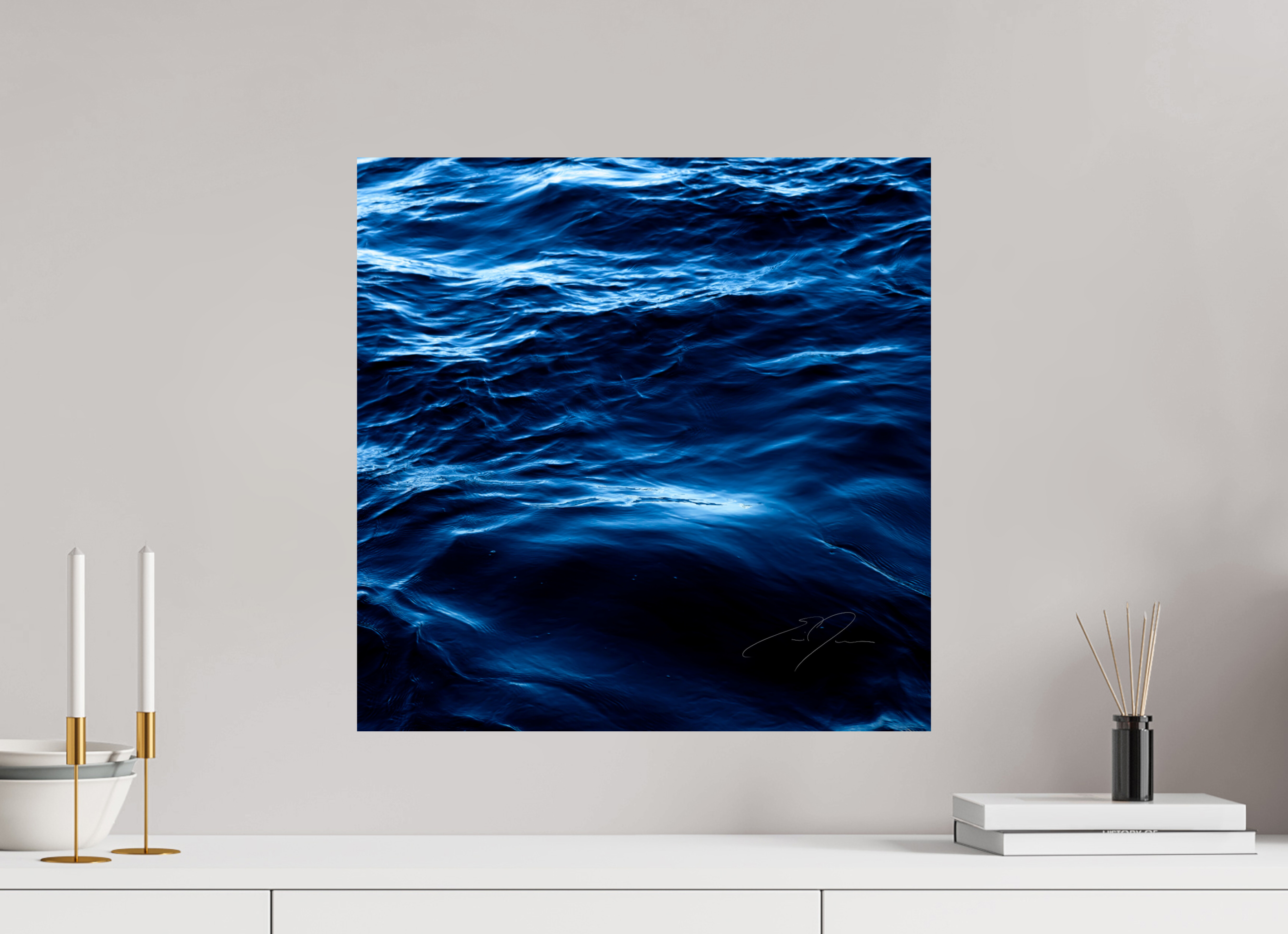 20 x 20″, PRINT ONLY [FUJI CRYSTAL DP II] WATER, No.10